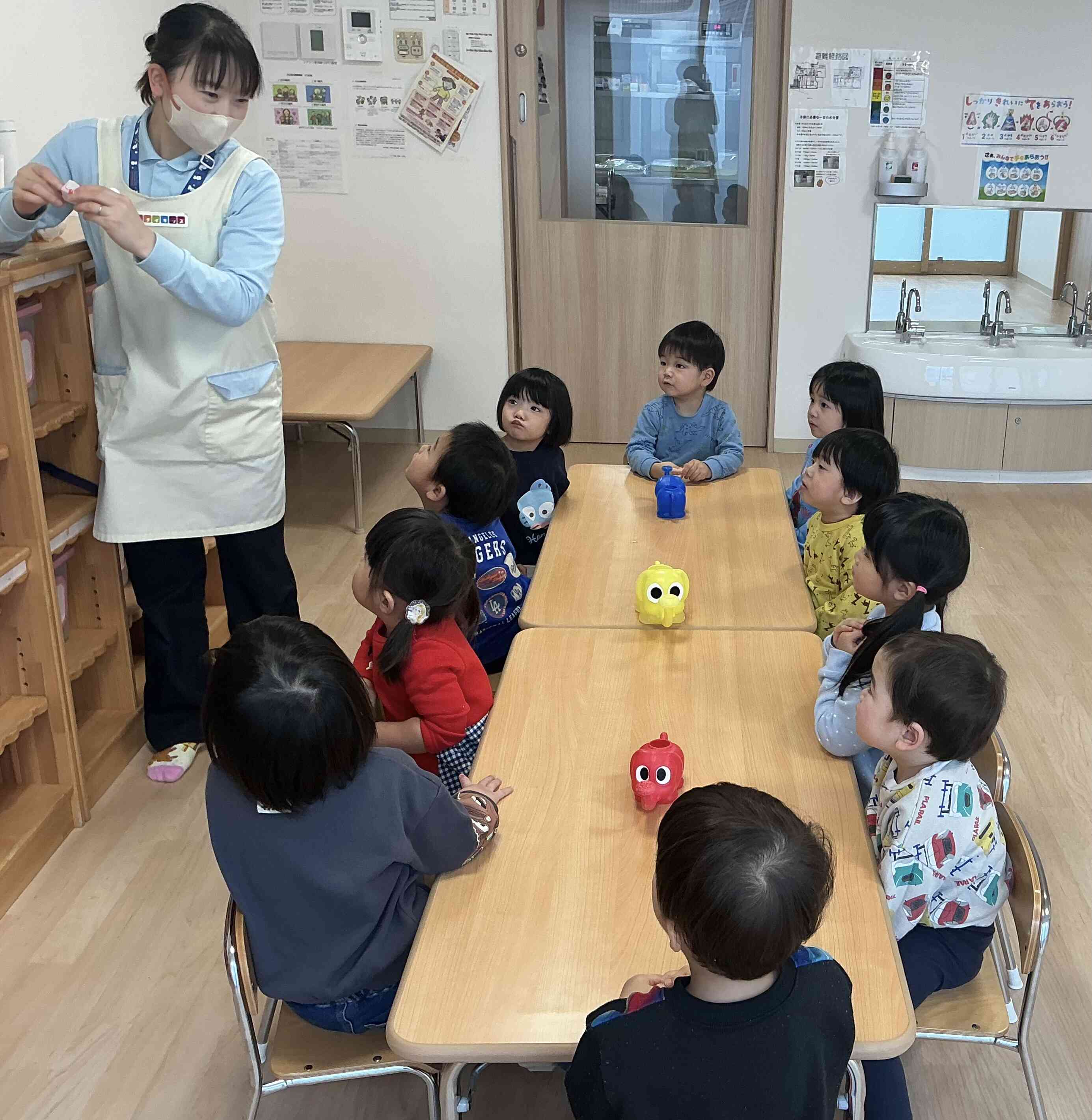 〜うさぎ組の様子（2歳児）〜