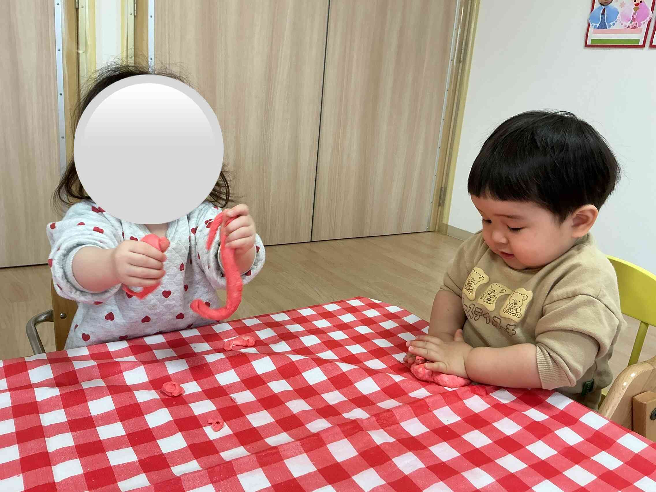 ひよこ組（0歳児）の活動の様子