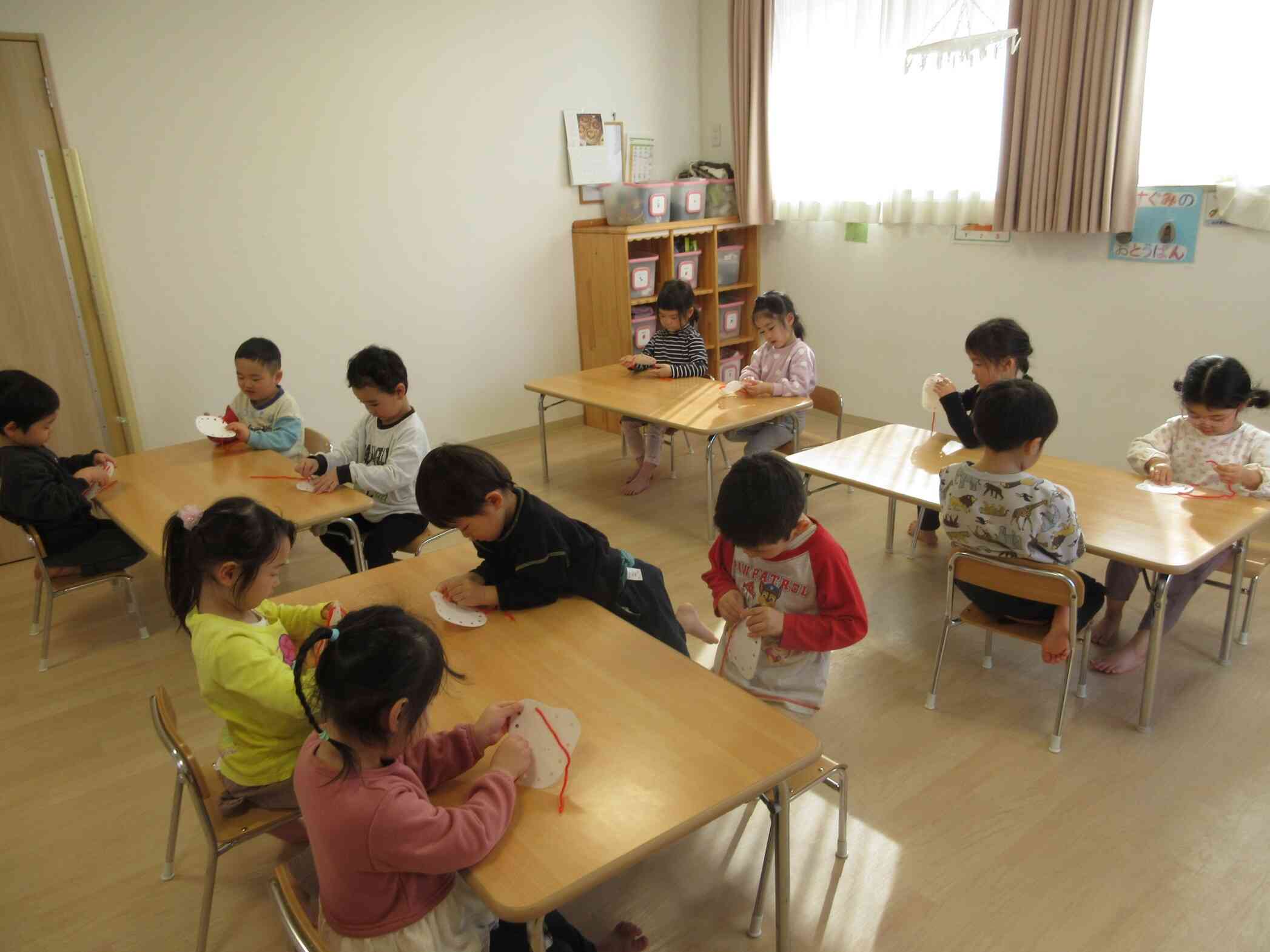 ３歳児～２月の製作（ぺんぎん）～