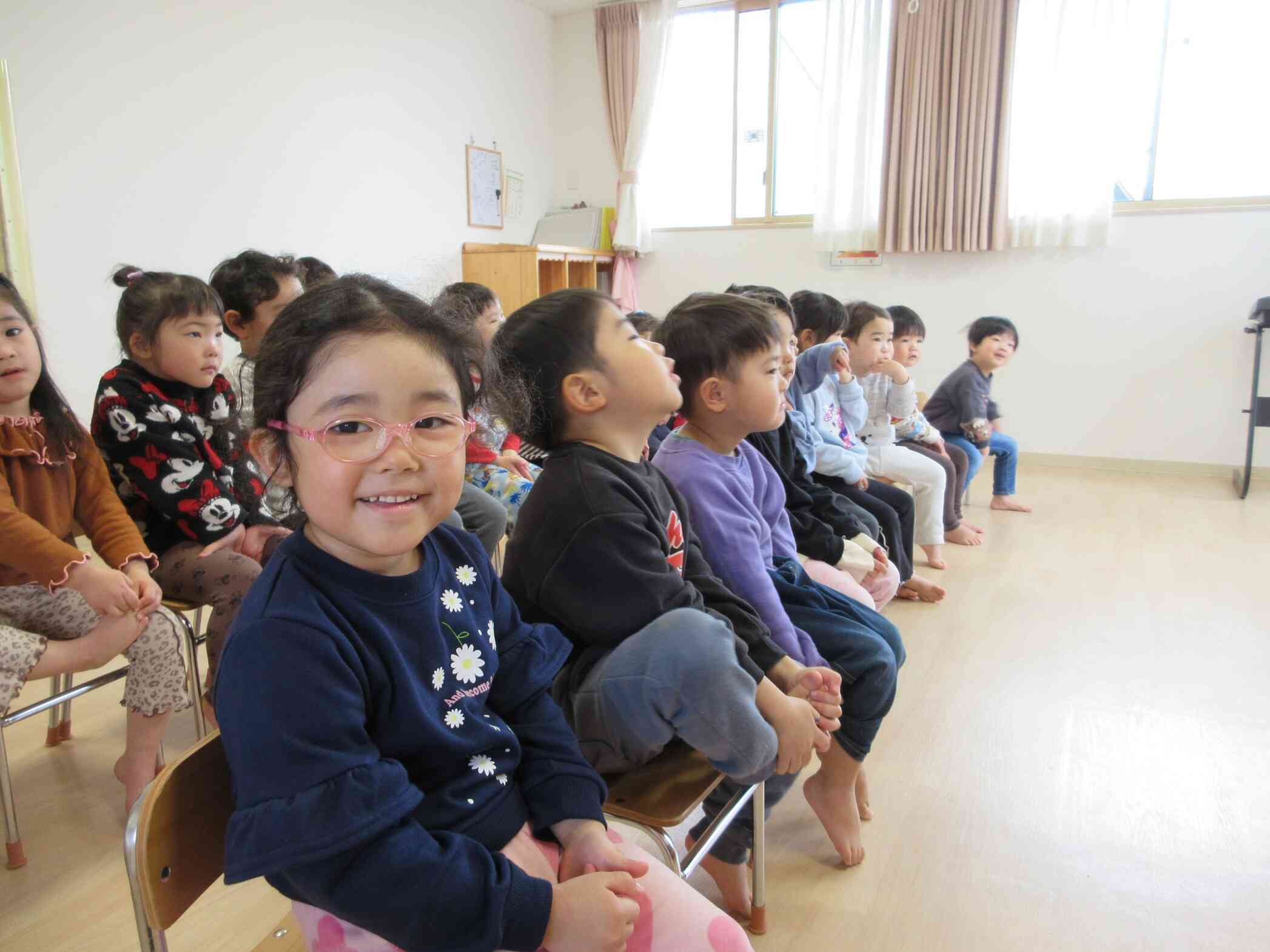 バッチリカメラ目線!!