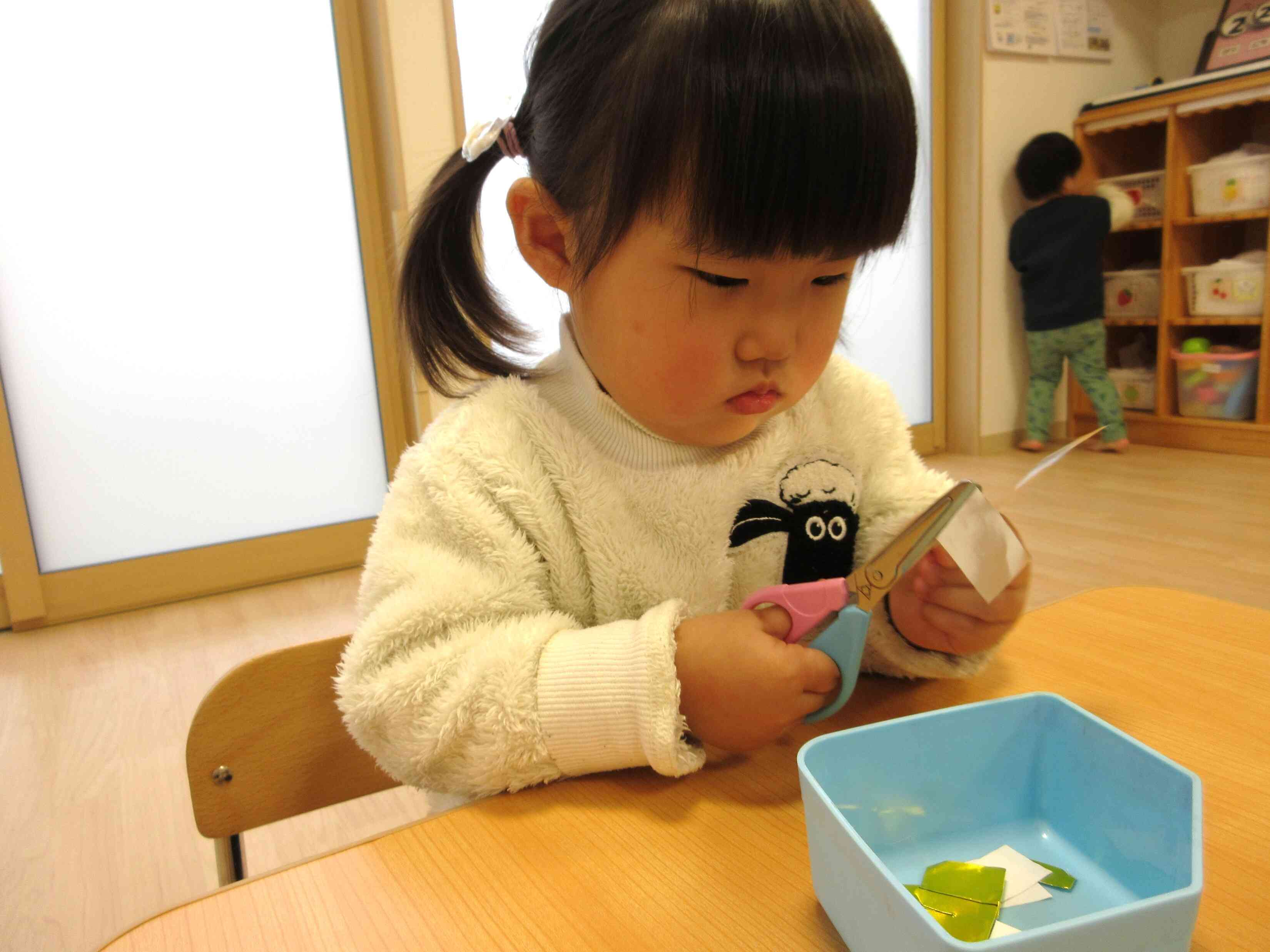 私は、一人で切れる！