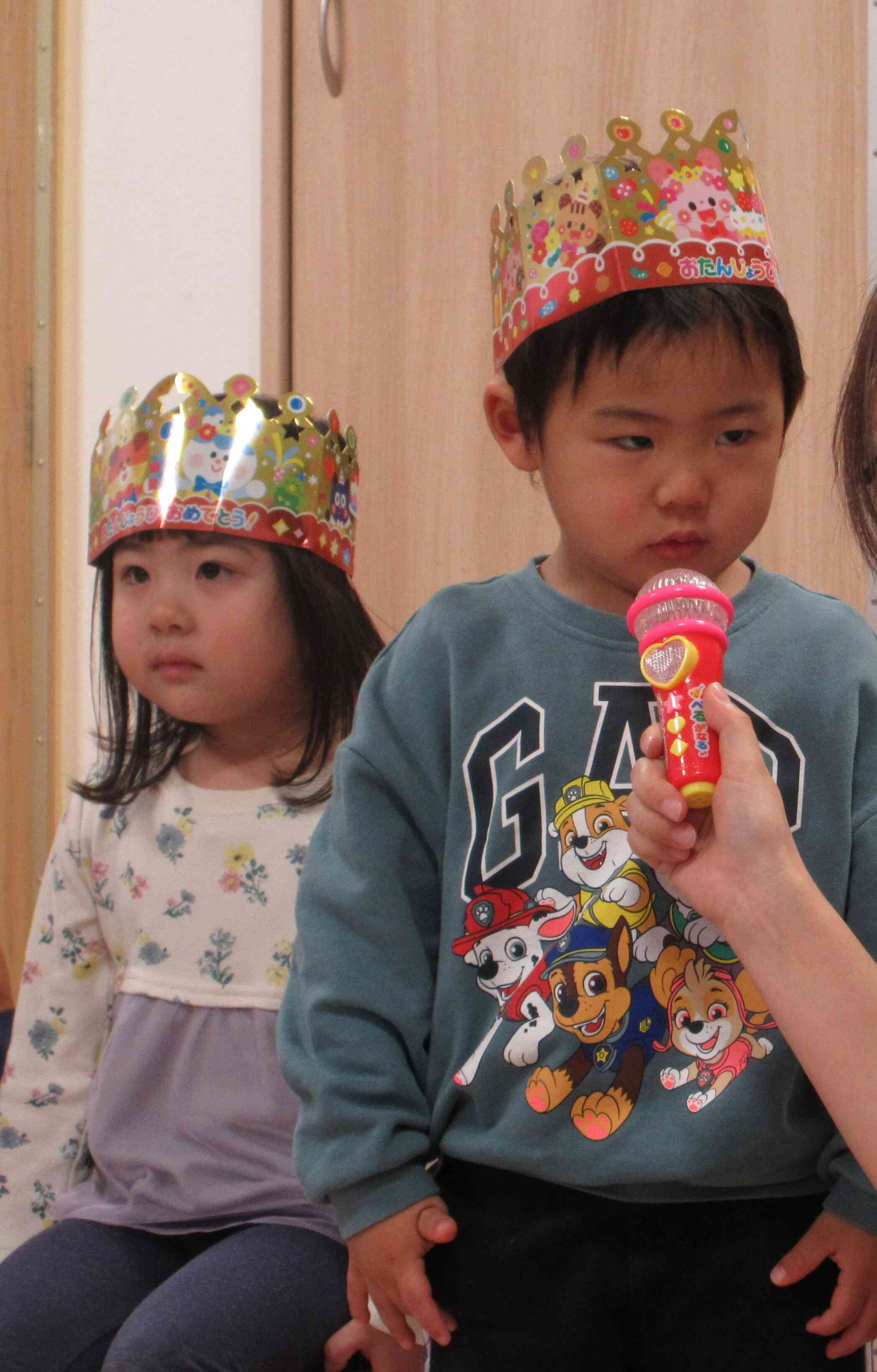 ちょっぴり緊張してます！