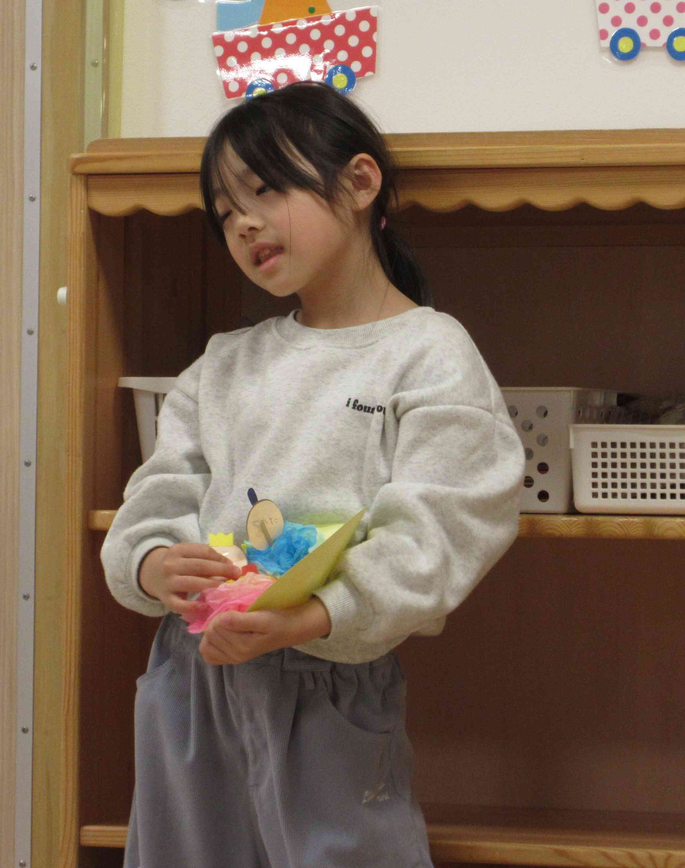 きりん組（５歳児クラス）のお雛様！