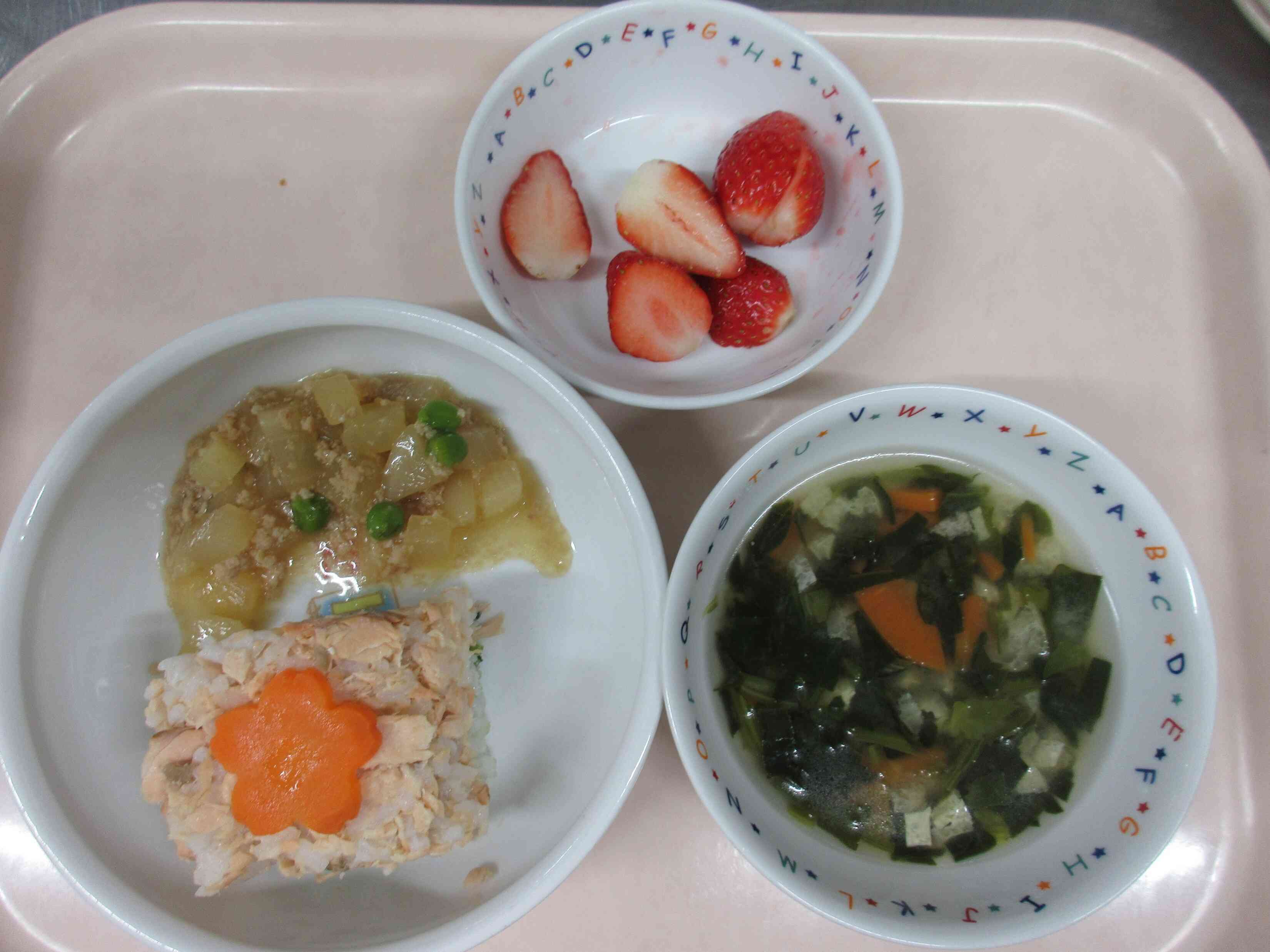 ☆３月の誕生会食☆