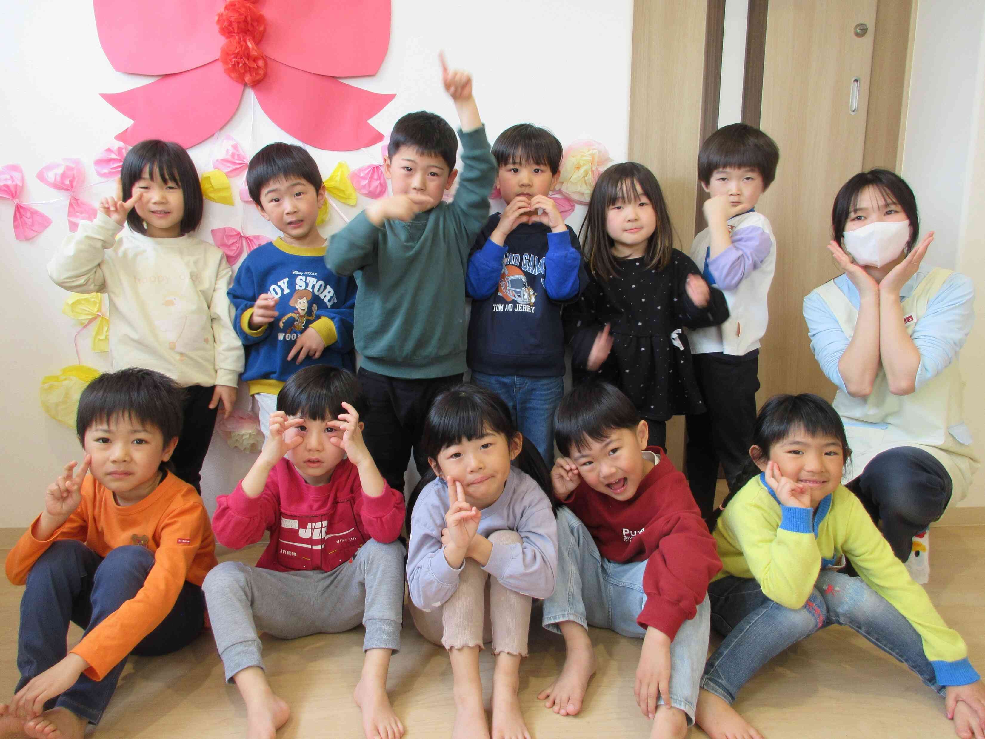 (５歳クラス)新！きりん組よろしくお願いします！