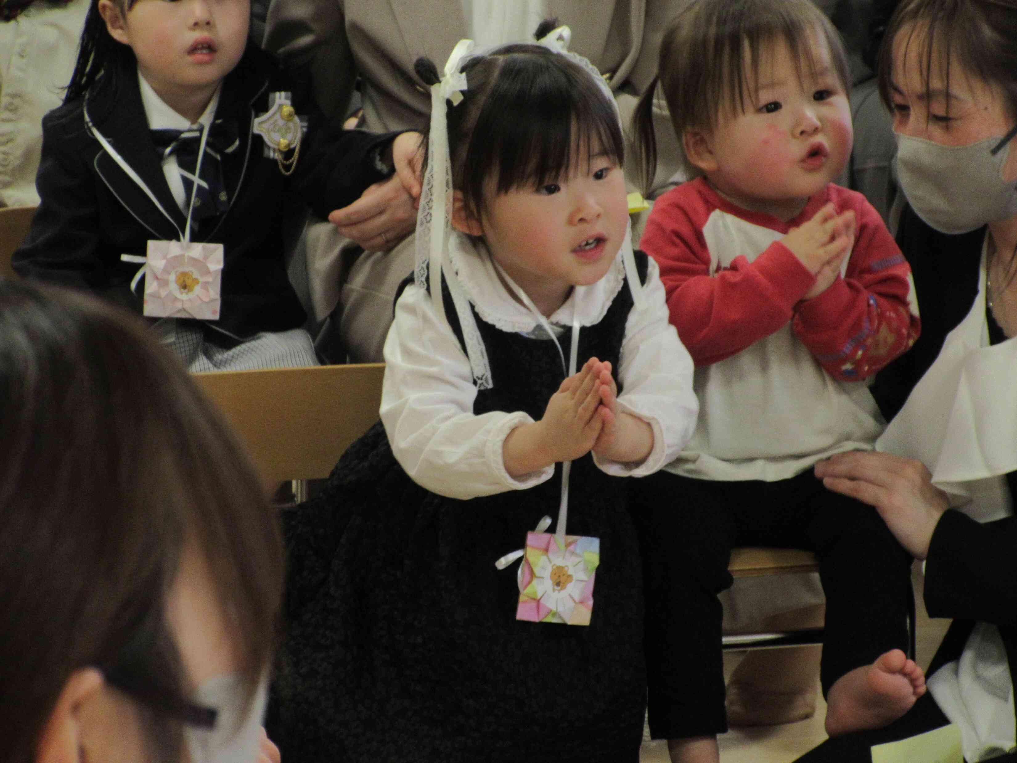 手あそびも上手に出来たよ♪