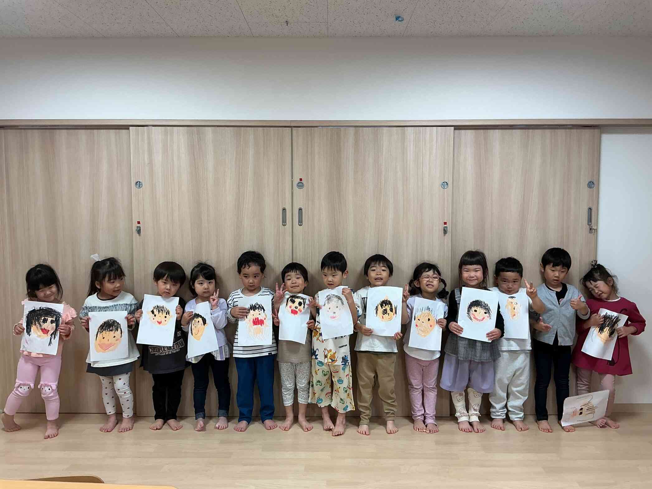 にがおえ　できたよ！！