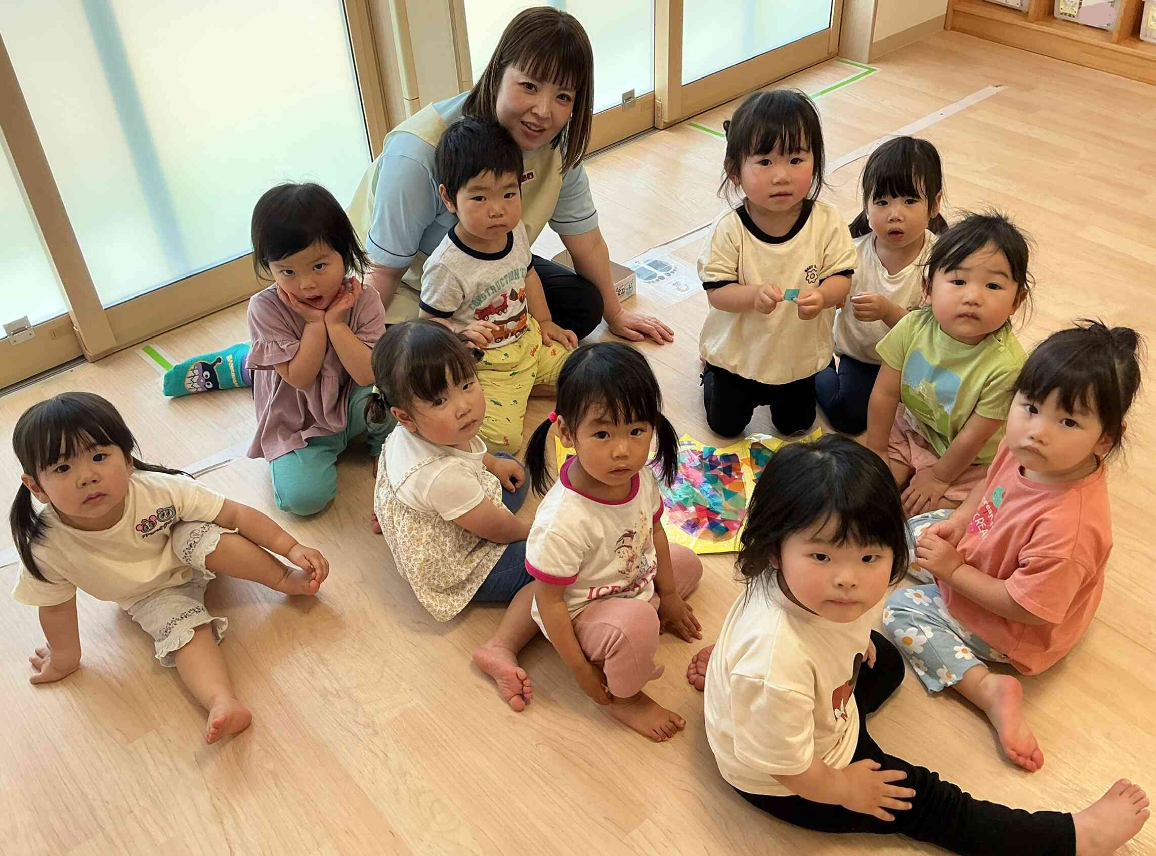 クラスのみんなで製作をしたよ⭐︎