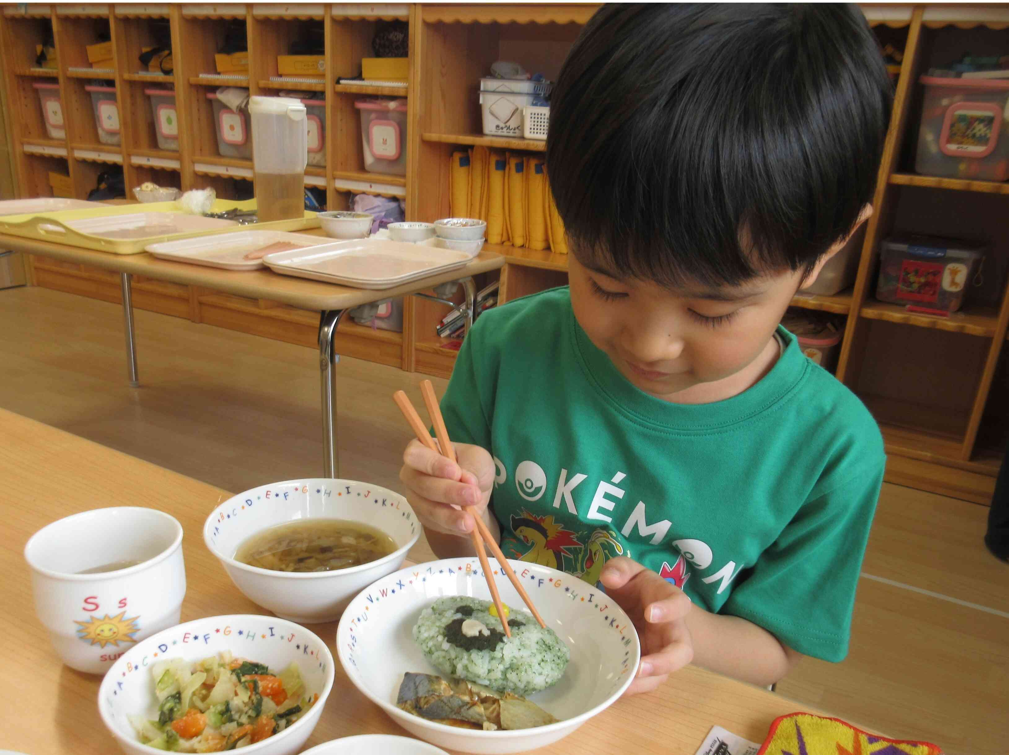 ３・４・５歳児クラスでは