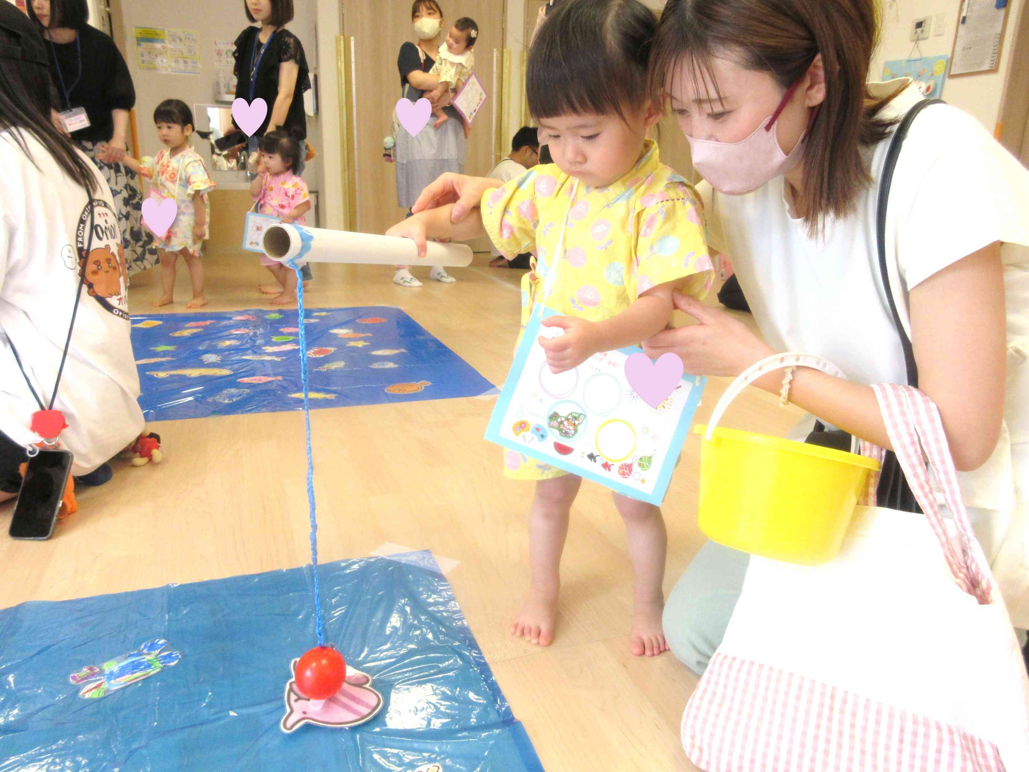 いつもの保育室が、屋台や縁日に大変身⭐︎