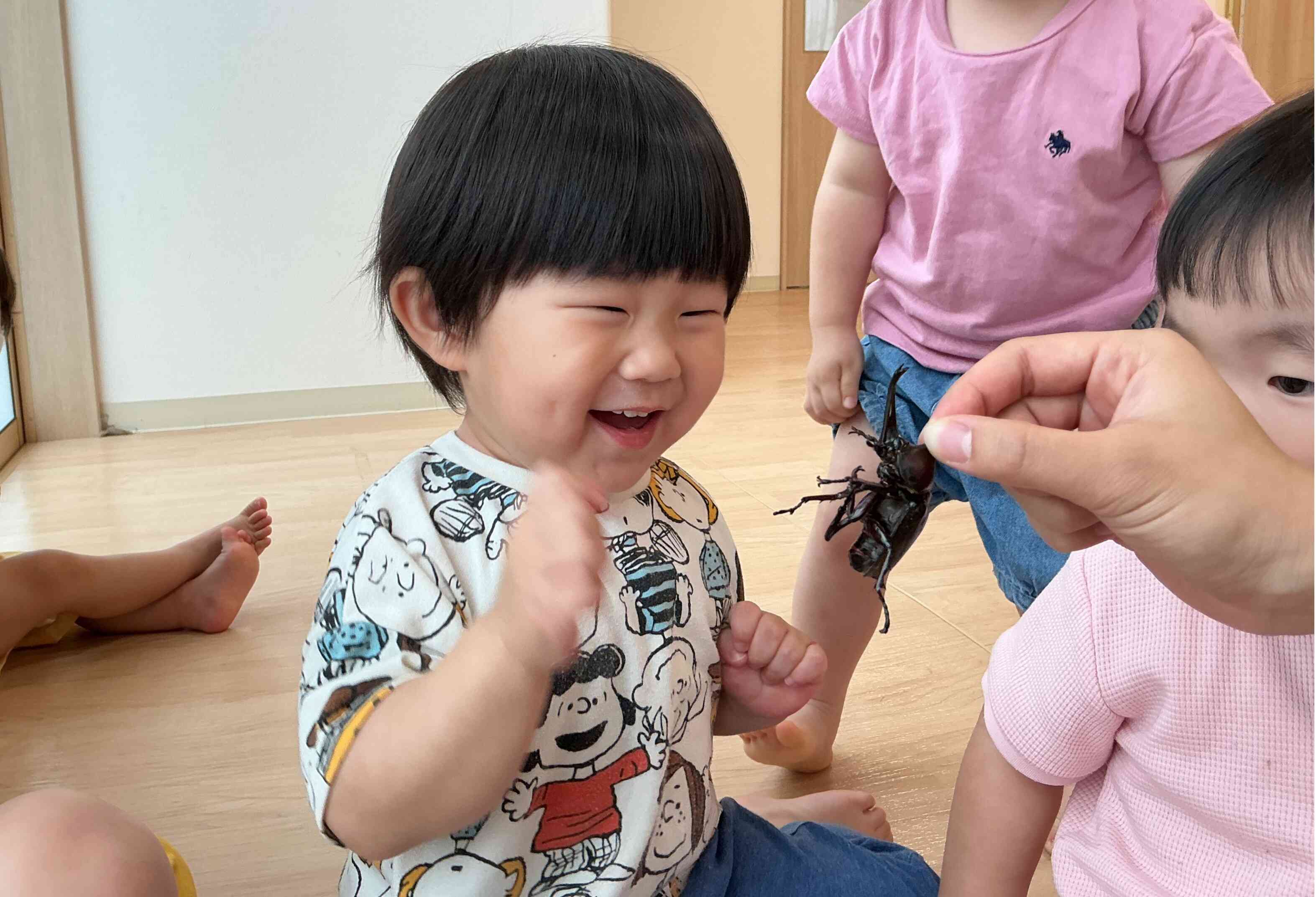 わあっ！！動いた！