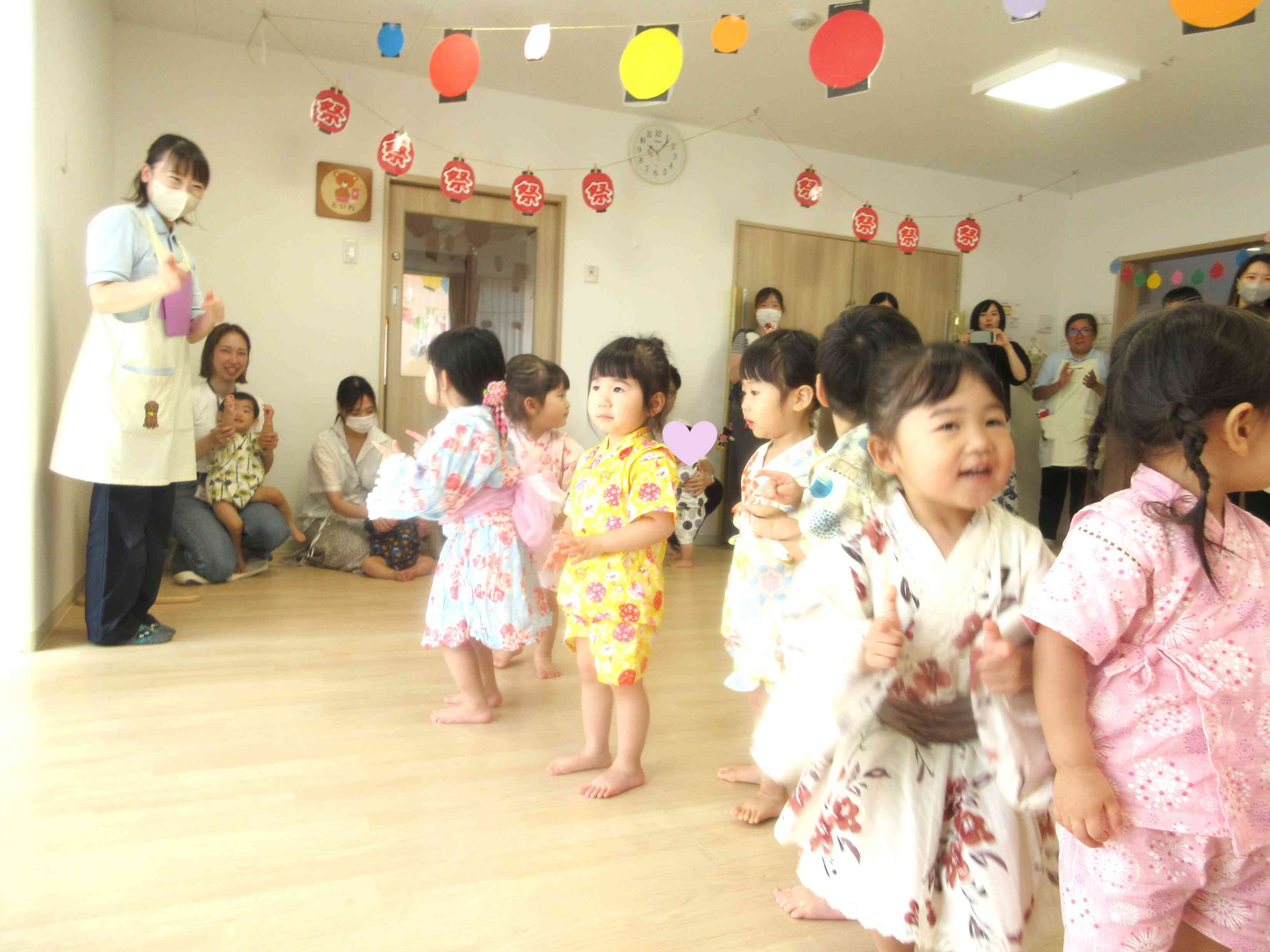 ★⭐︎夏まつり（0〜2歳児）⭐︎★