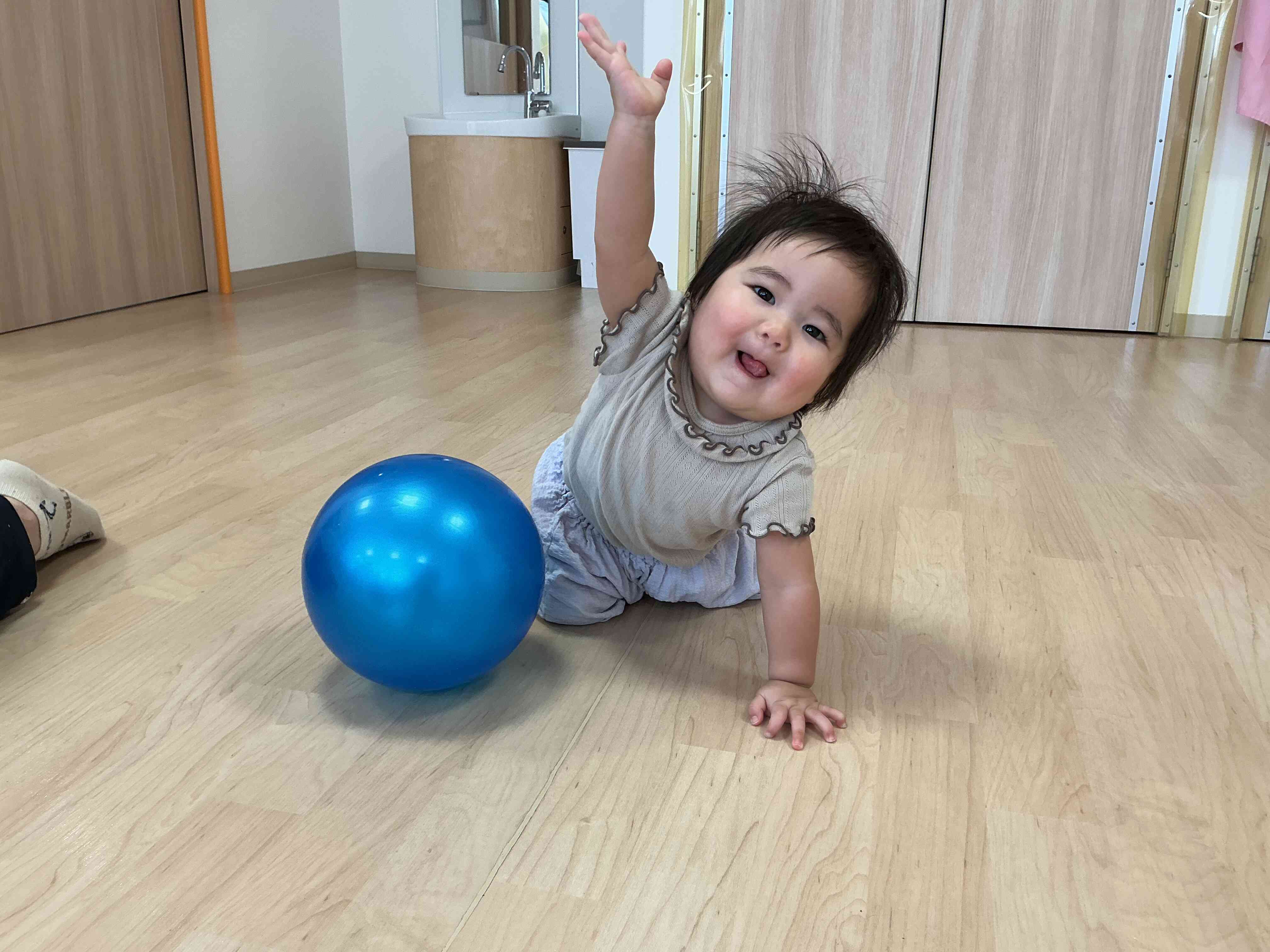「はーい！！」お返事もできるよ♪