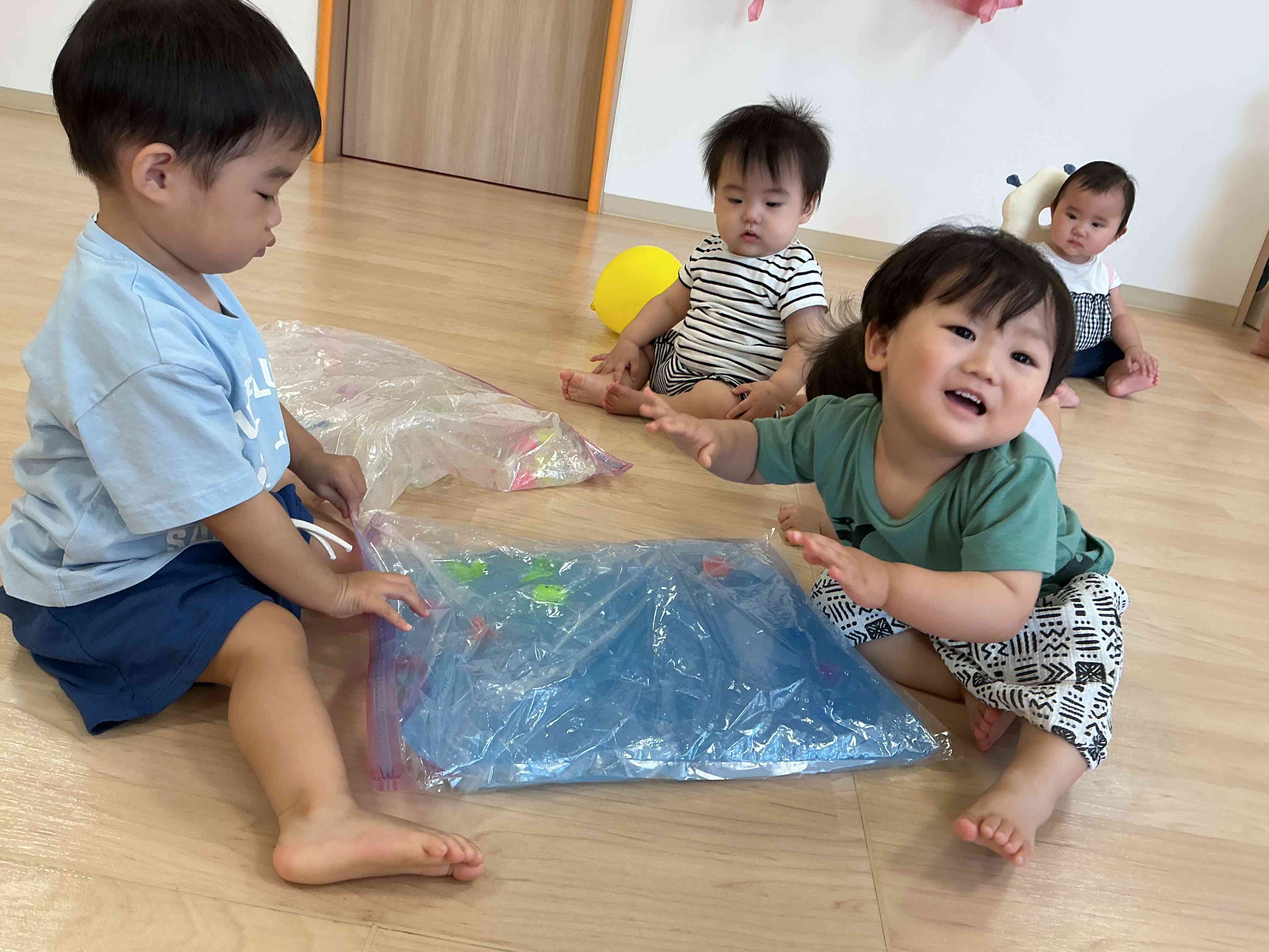 ヒンヤリ冷たくて気持ちいいね！