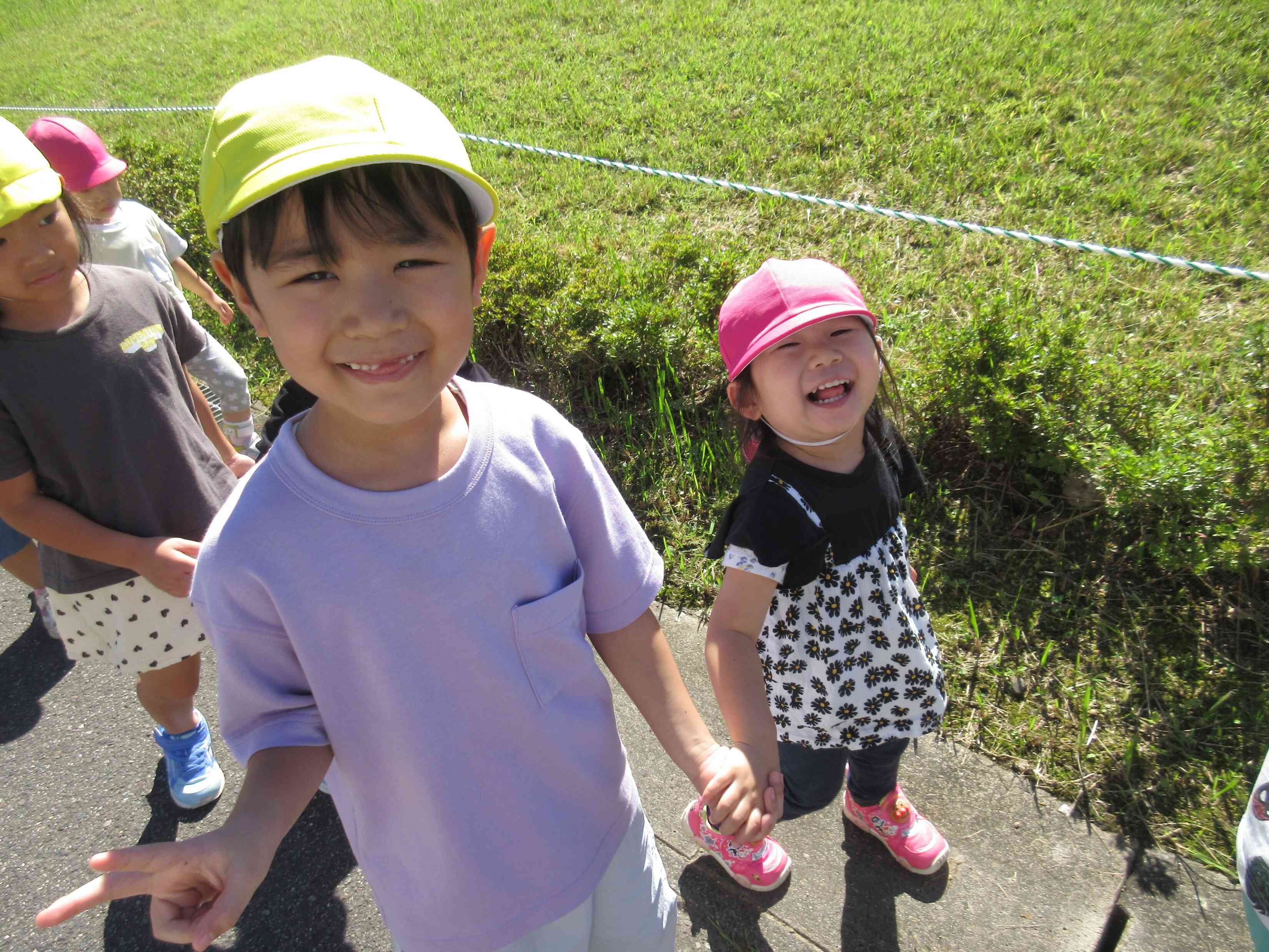 戸外活動!(5歳児)