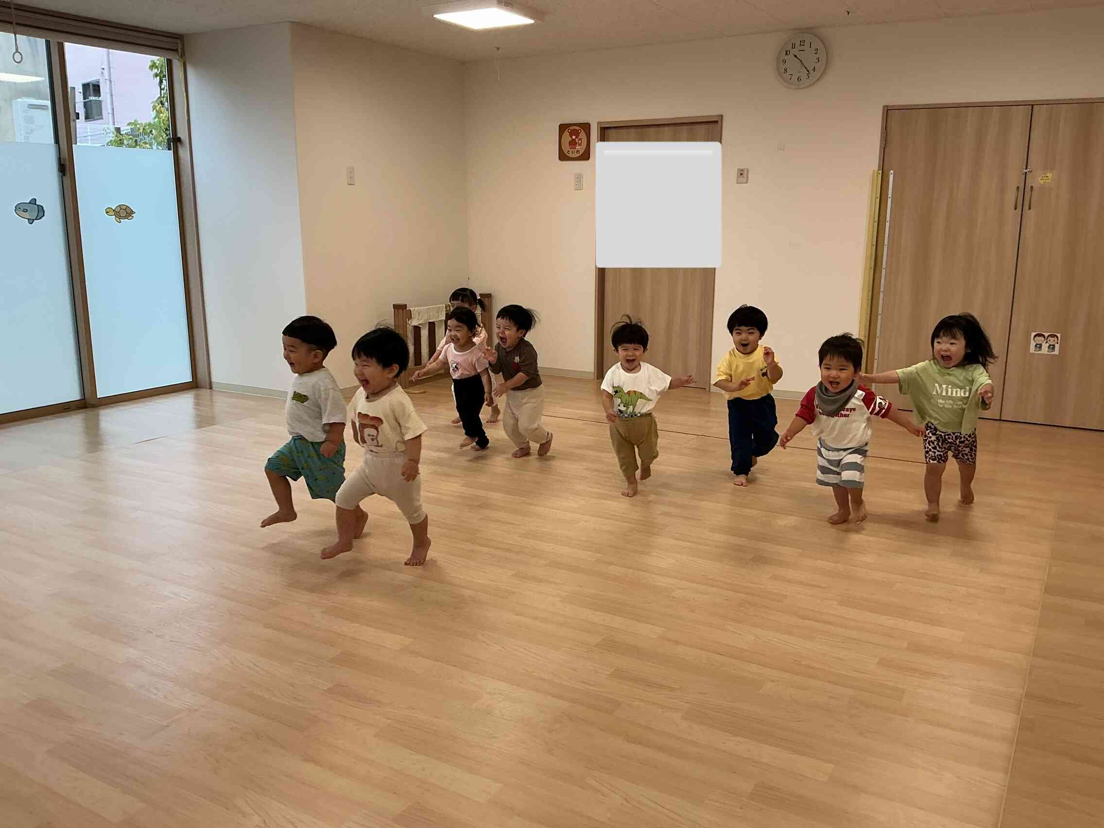 「よーい、どん！」
