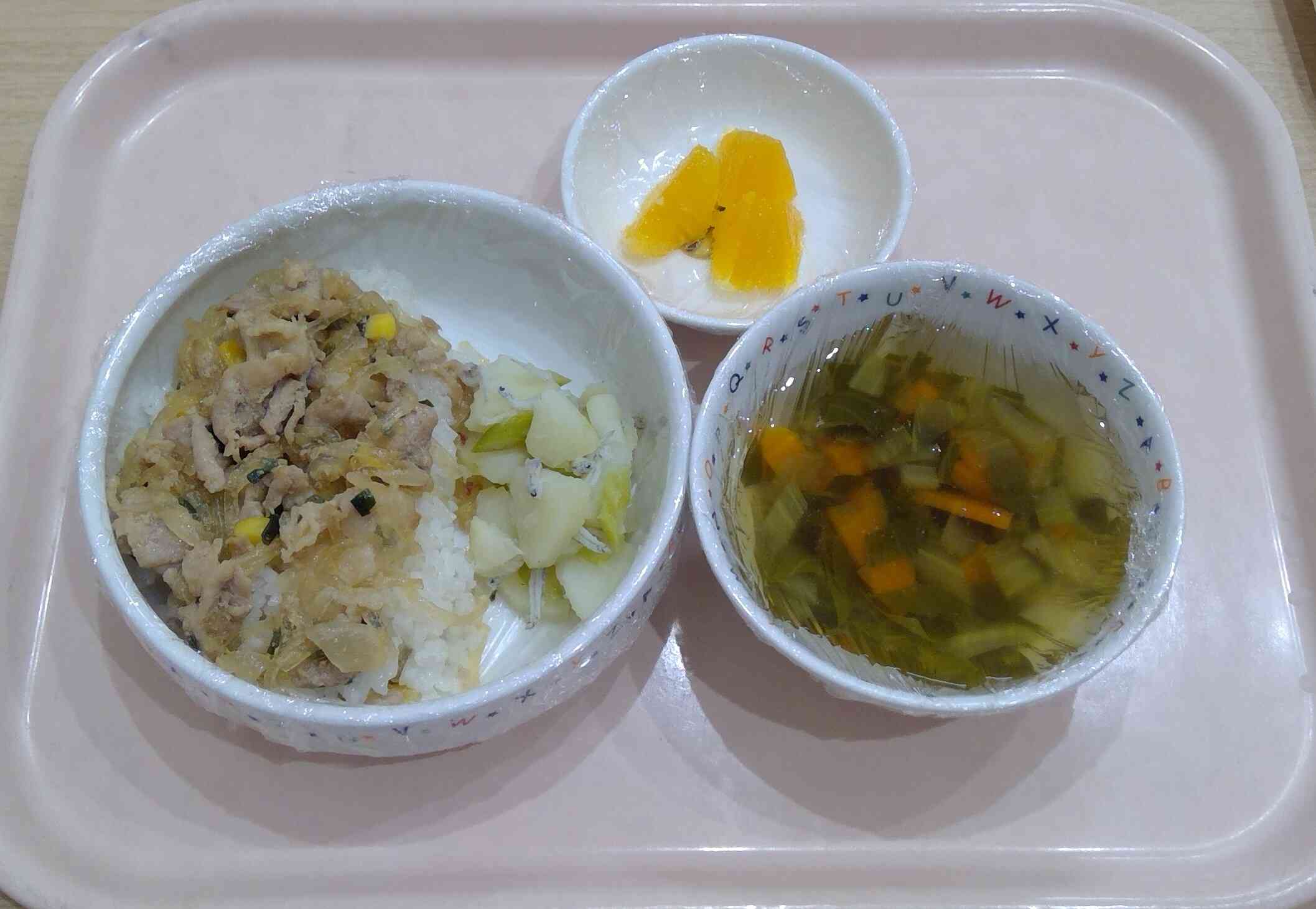 ５月30日の給食メニュー