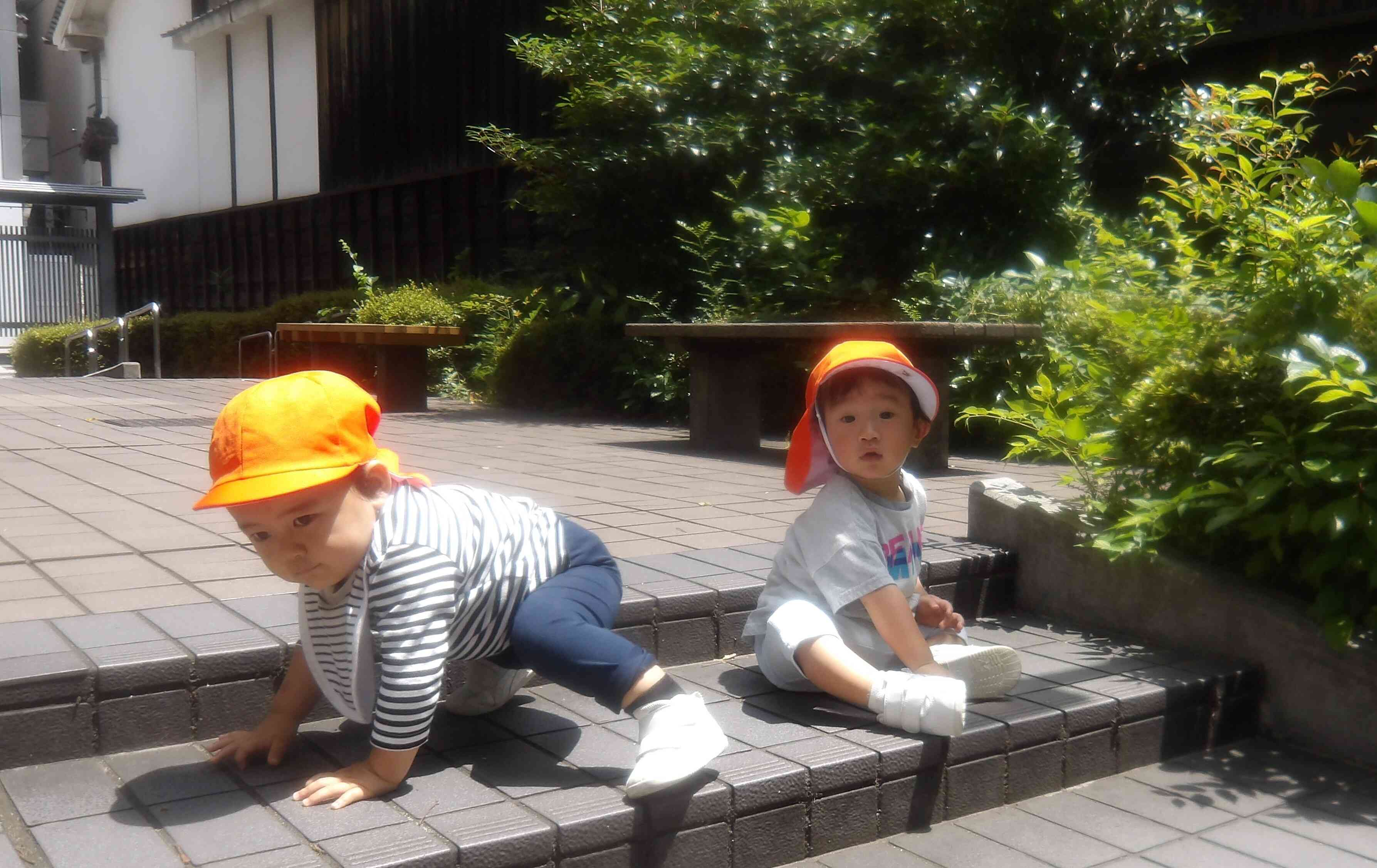 階段、よいしょ！