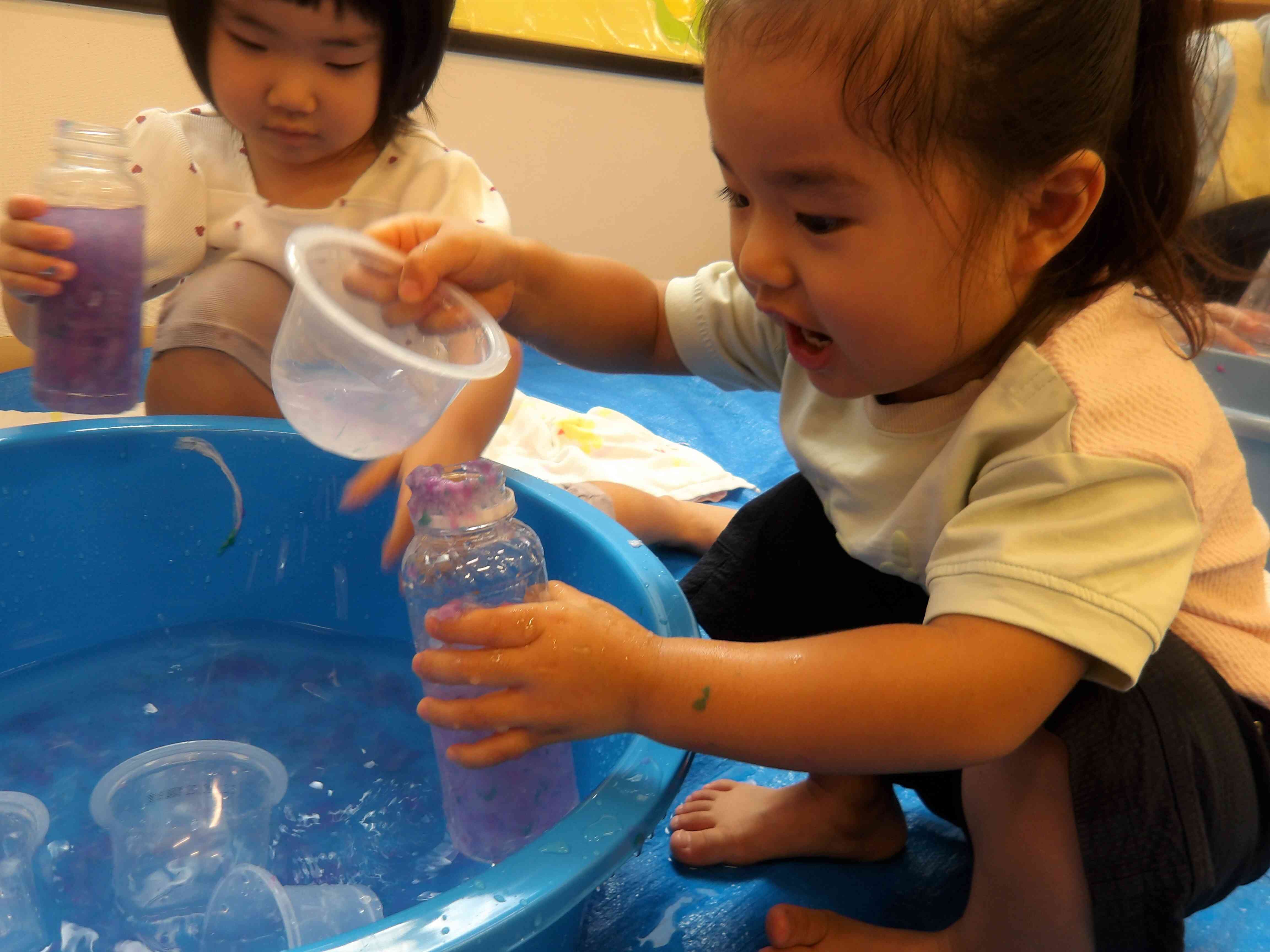 今年度、最後のお水遊びでした☆