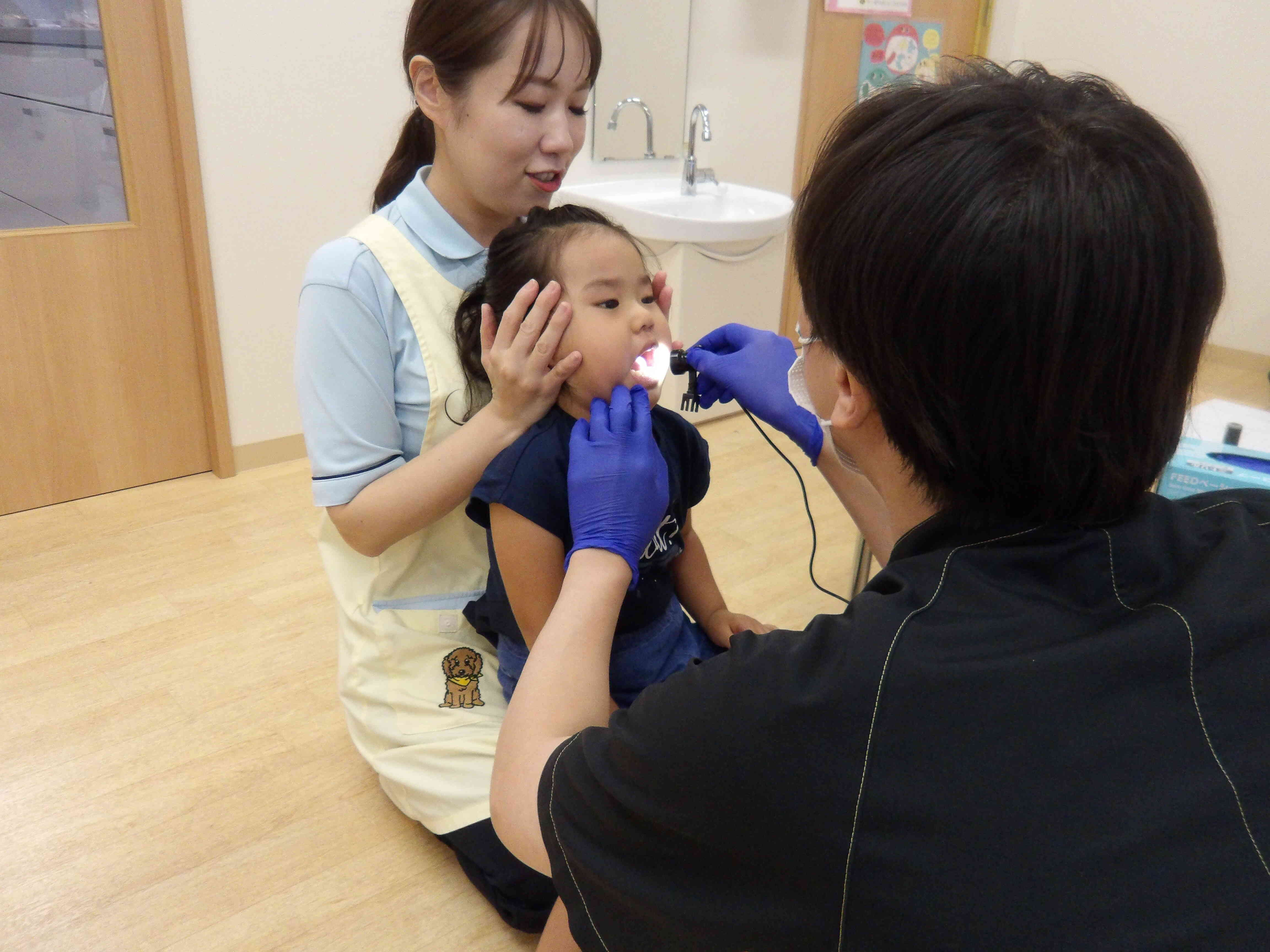 歯科検診、ドキドキ