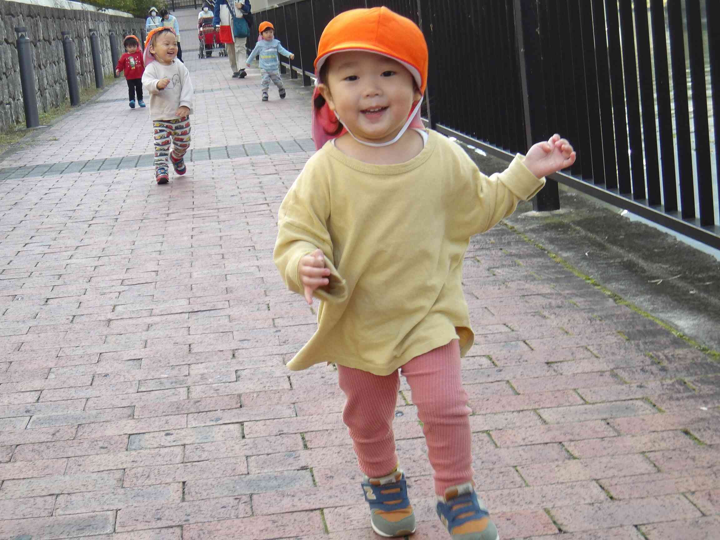 先生、待て待て~!