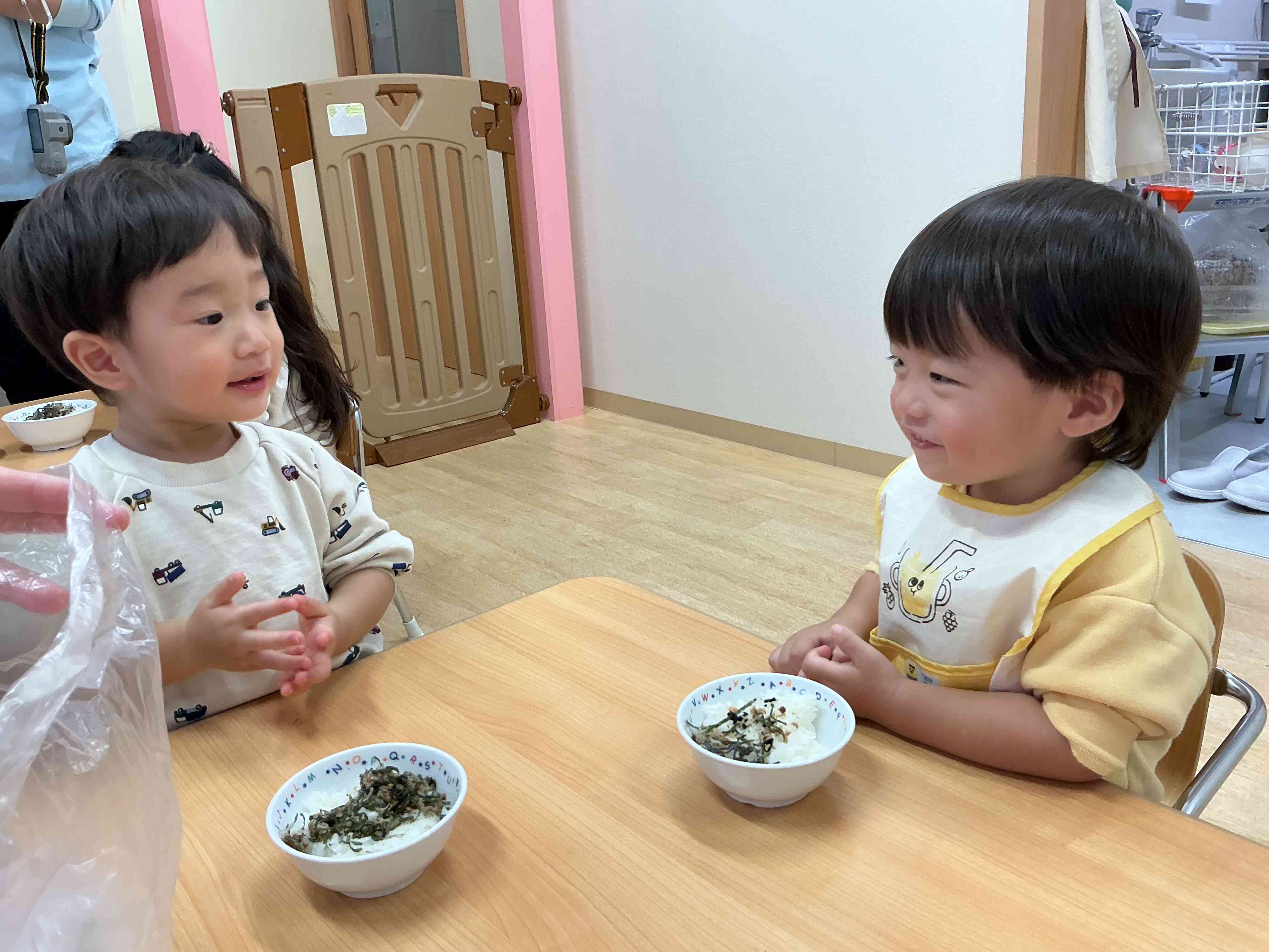 早く食べたいね!