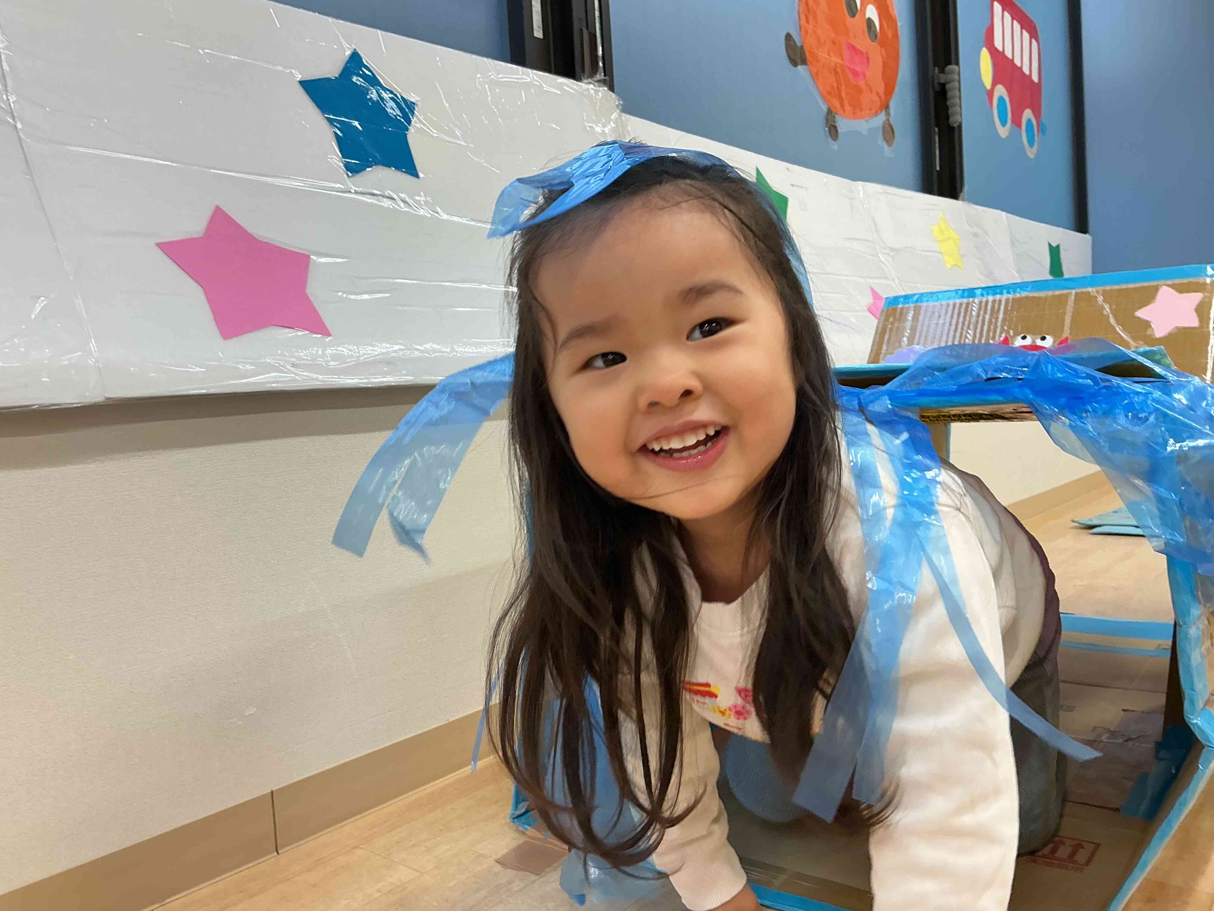 トンネルから、ばぁ〜