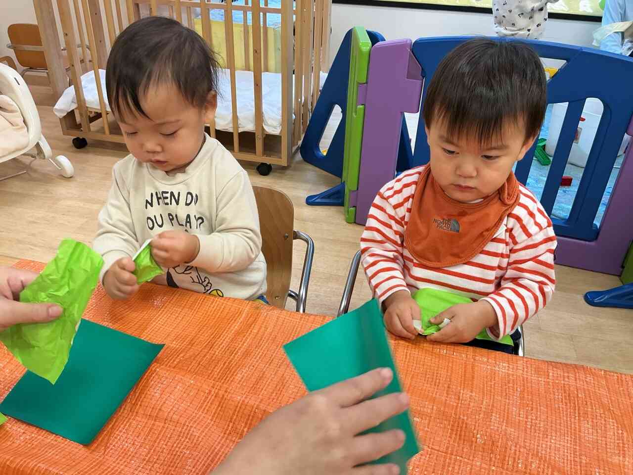 ビリビリちぎったよ( ◠‿◠ )