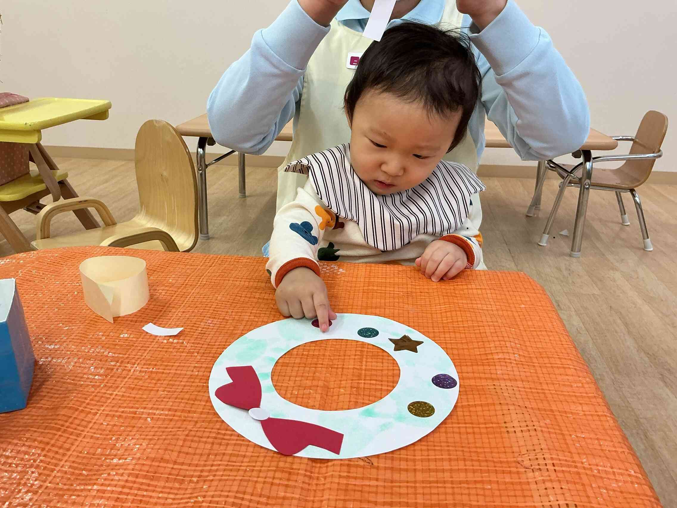 飾りつけをしたよ〜‼︎