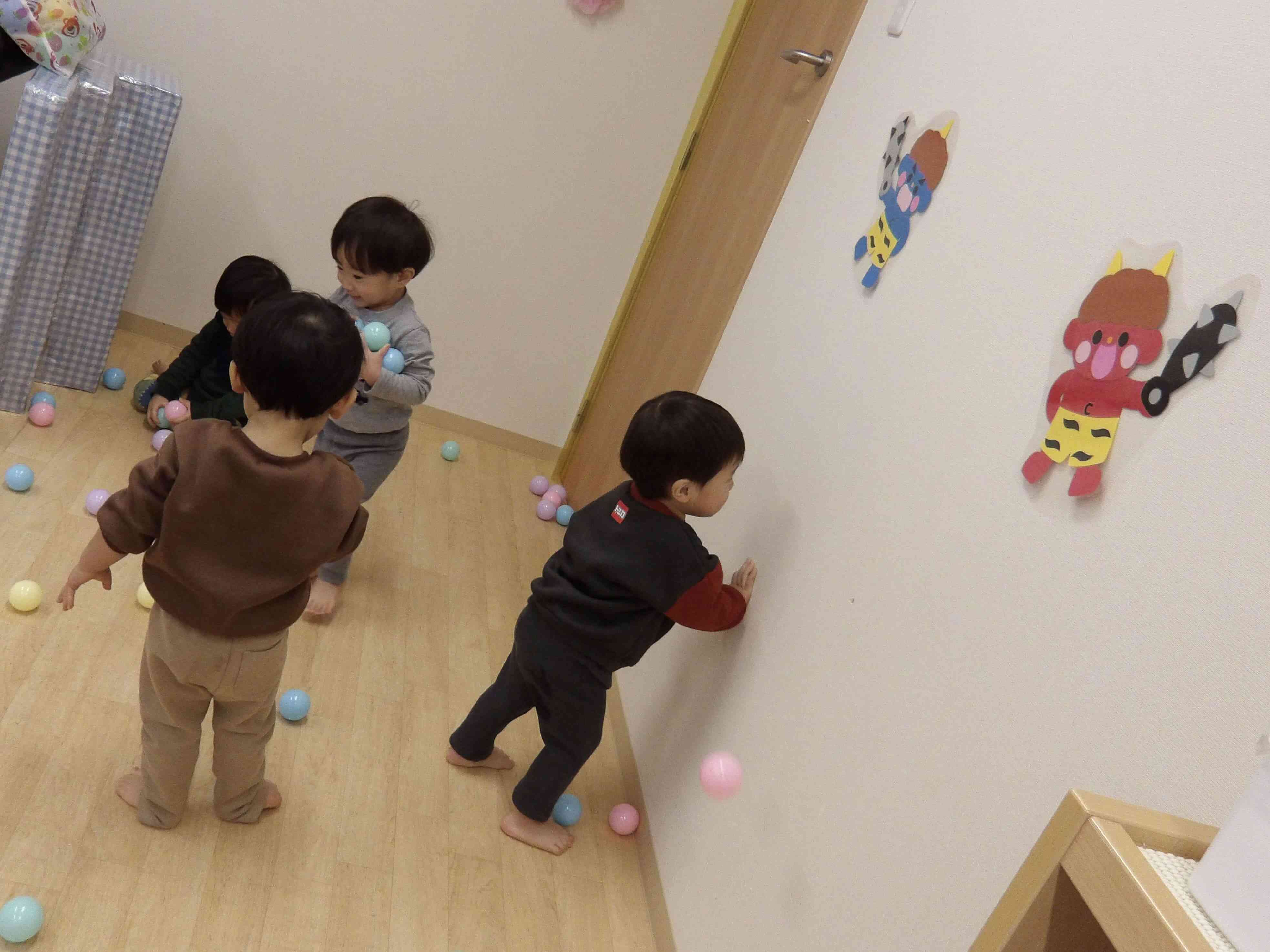 おにはそと〜、ふくはうち〜！