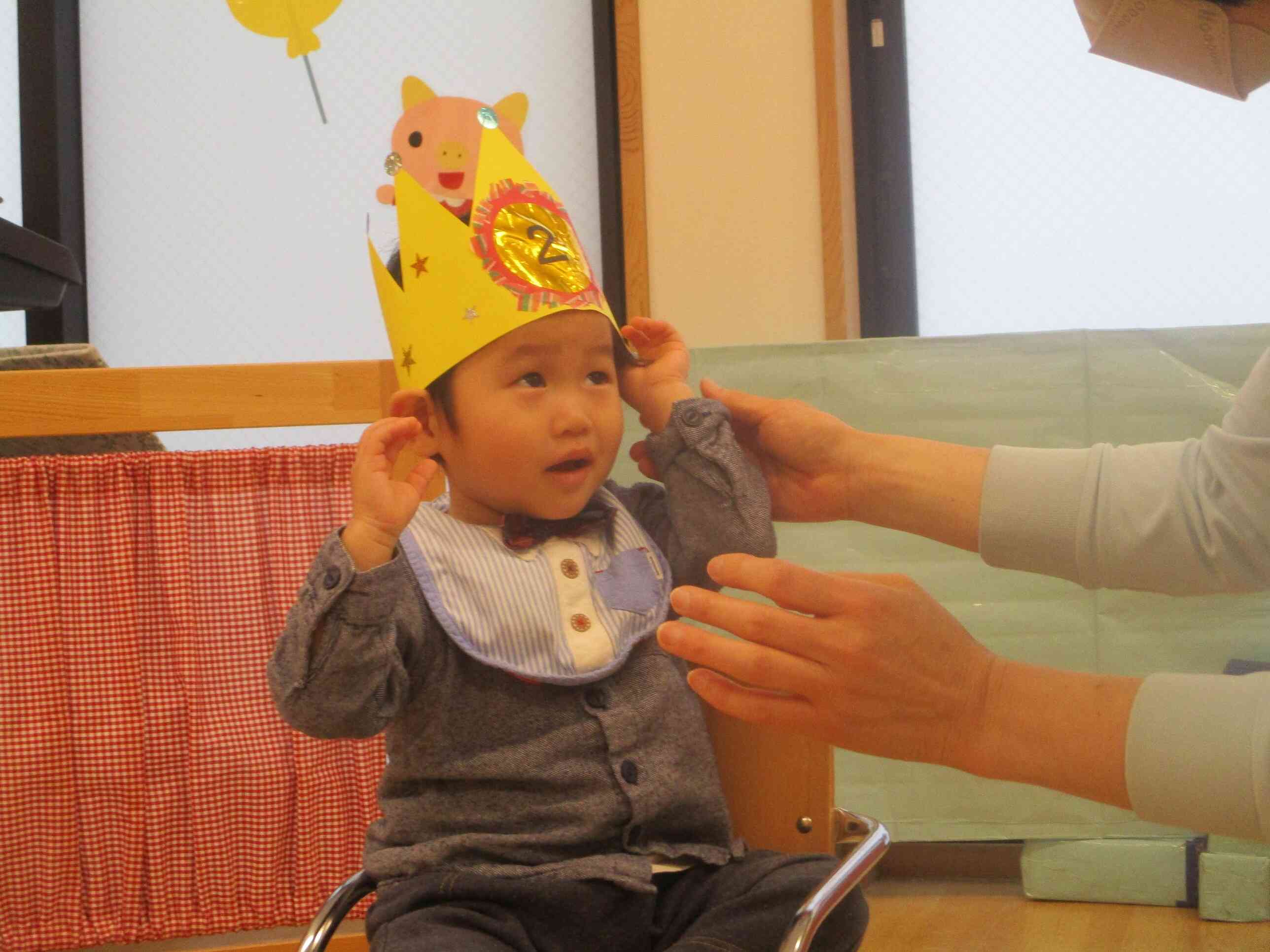 ５月生まれのお誕生会！