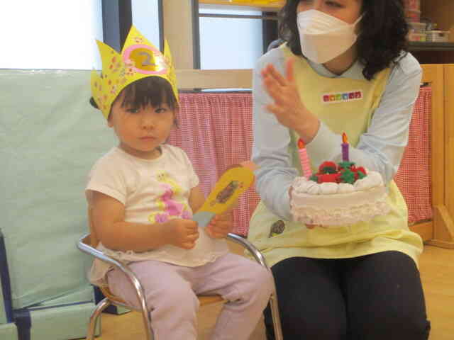 ７月生まれのお誕生会☆彡