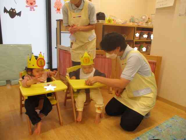 １０月生まれのお誕生会☆彡