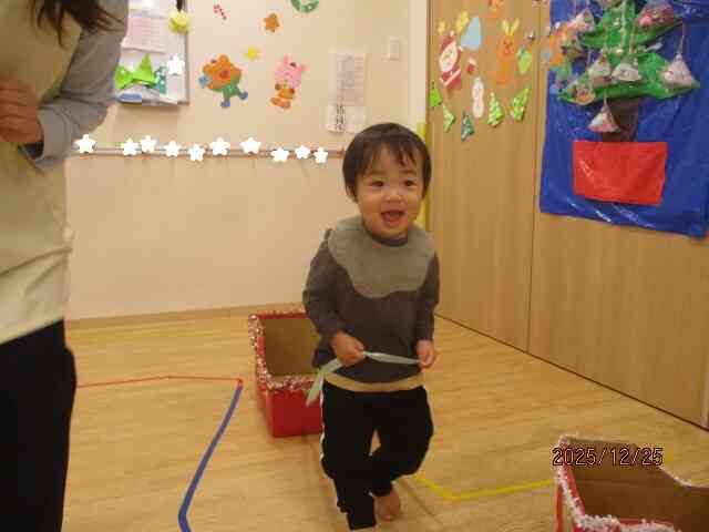 今日はクリスマス会！！その１