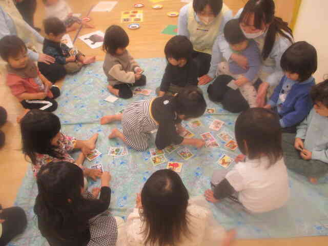 白熱！カルタ取り大会！！