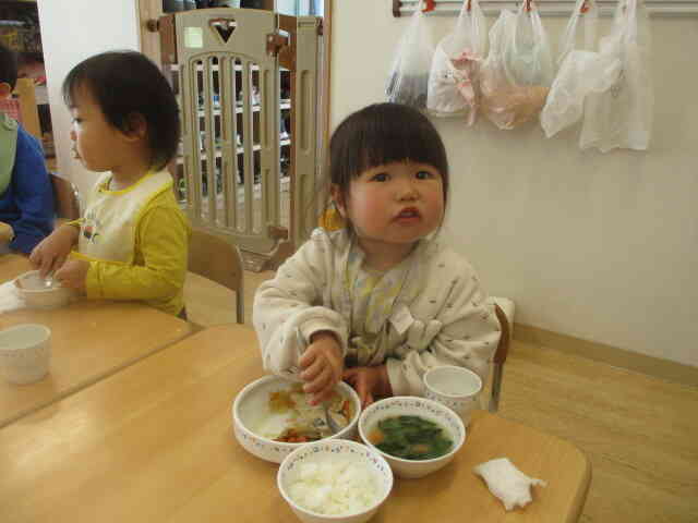 お魚、お野菜、みんな大好き！