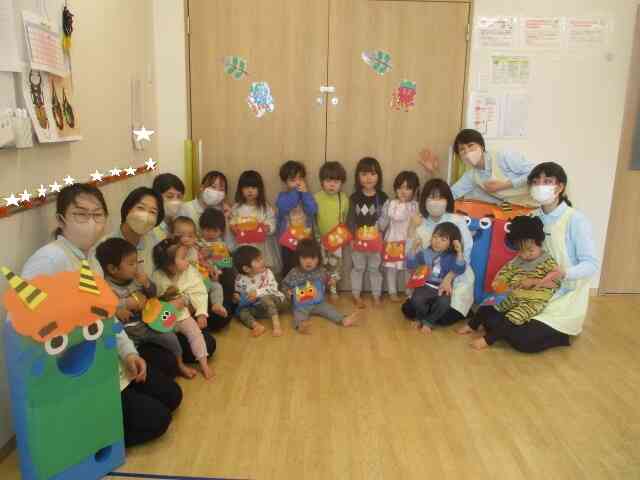 みんなで節分楽しみました♪