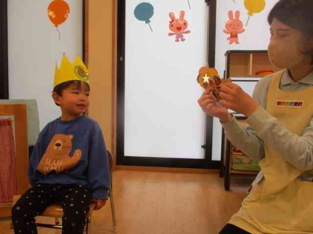 ３月生まれのお誕生会☆彡