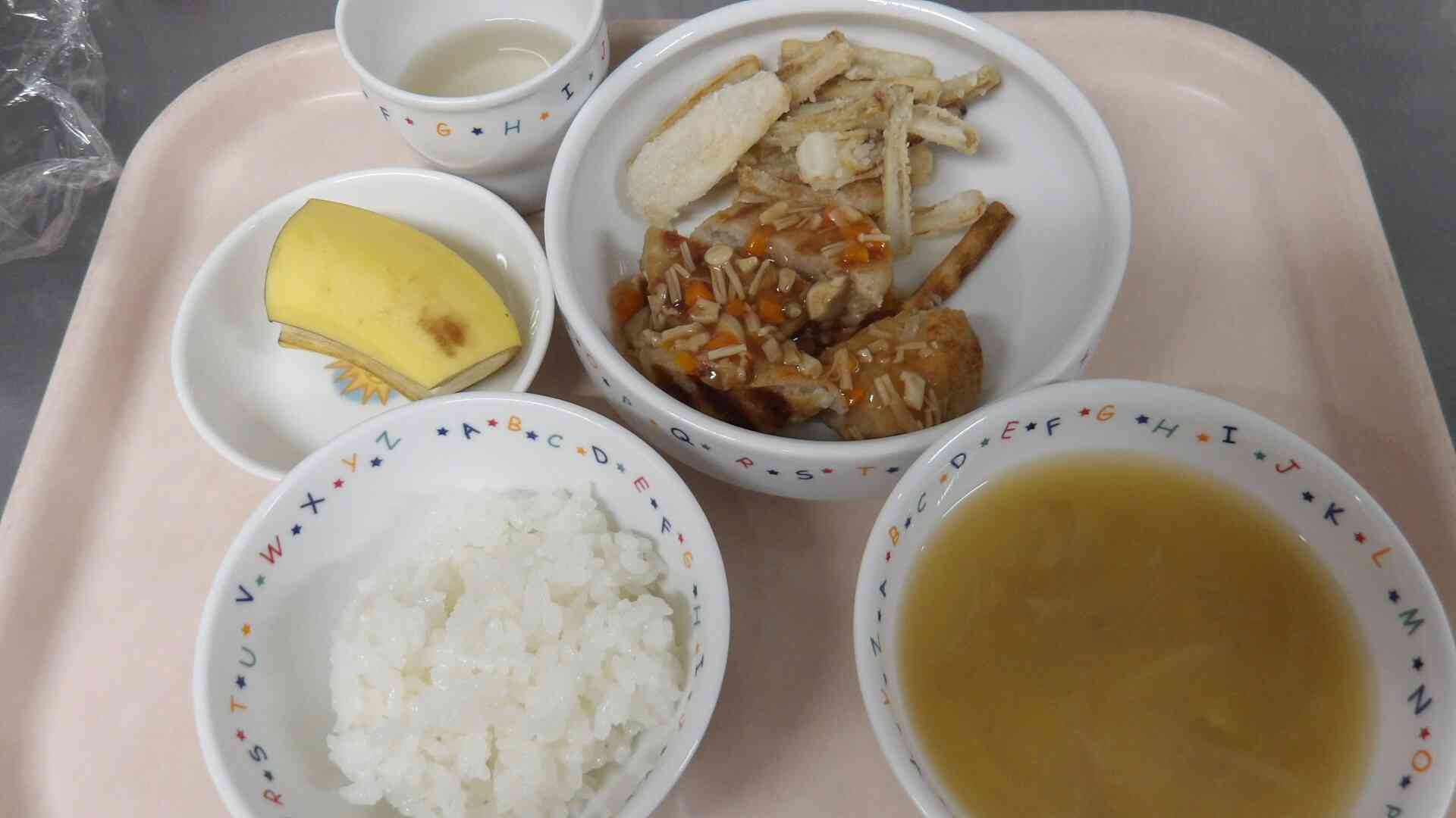 6月4日虫歯予防デーカミカミ給食！