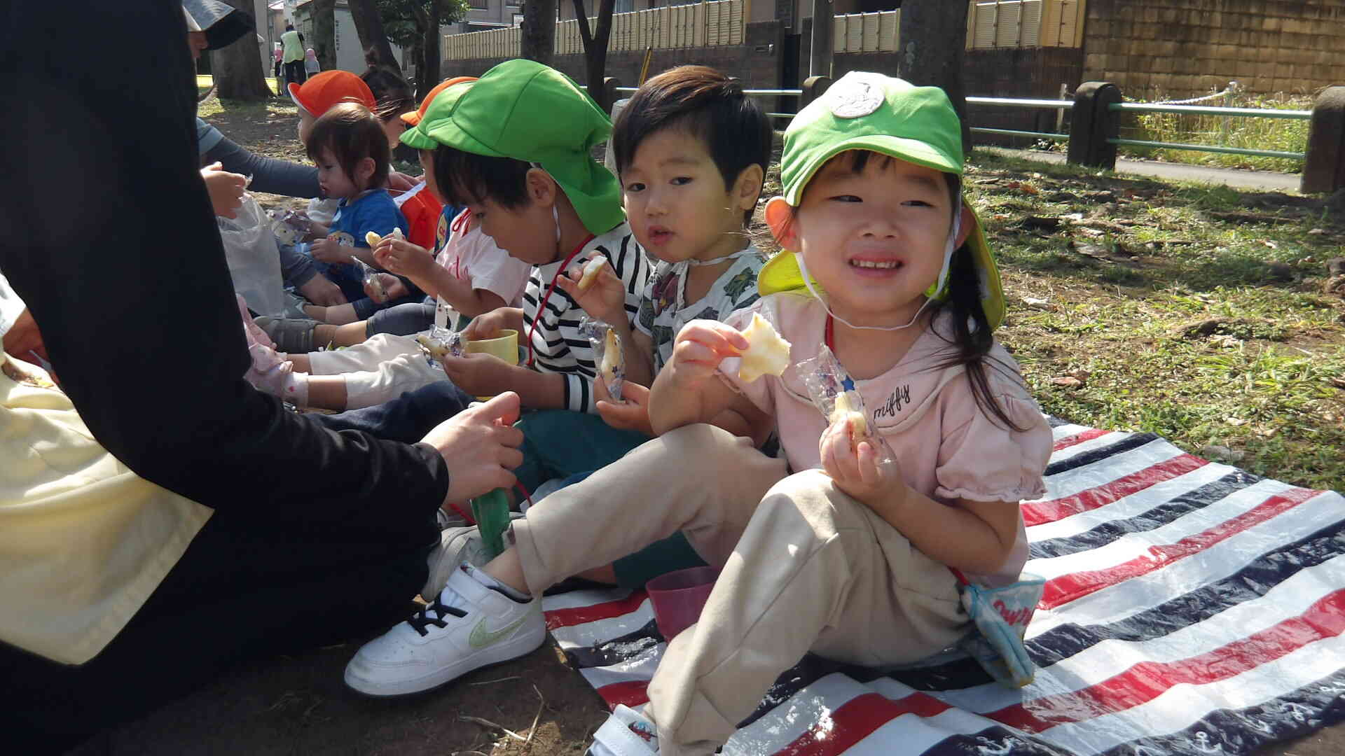 遠足ごっこの日です☆彡
