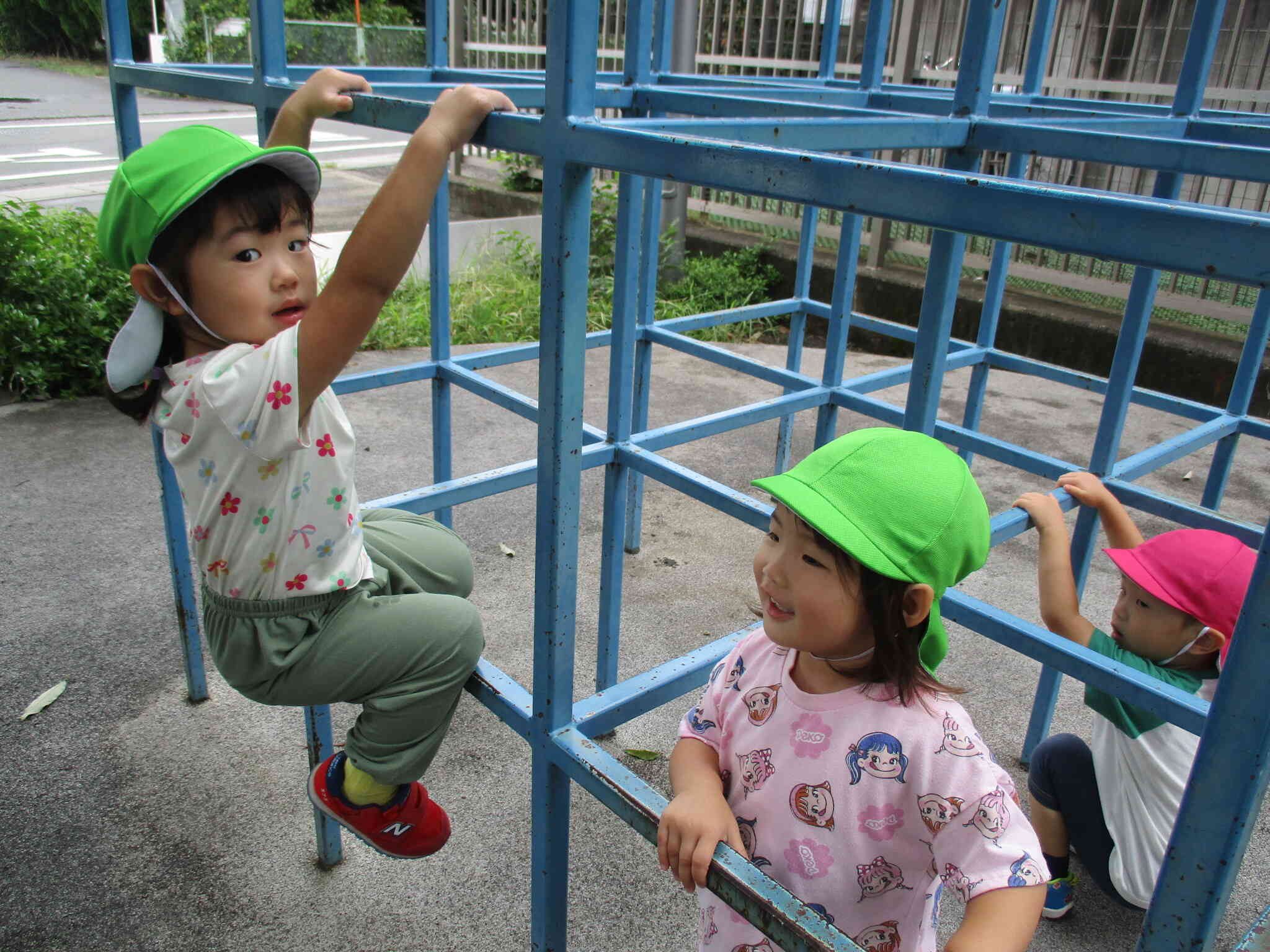 上木崎2丁目公園で遊んだよ☆