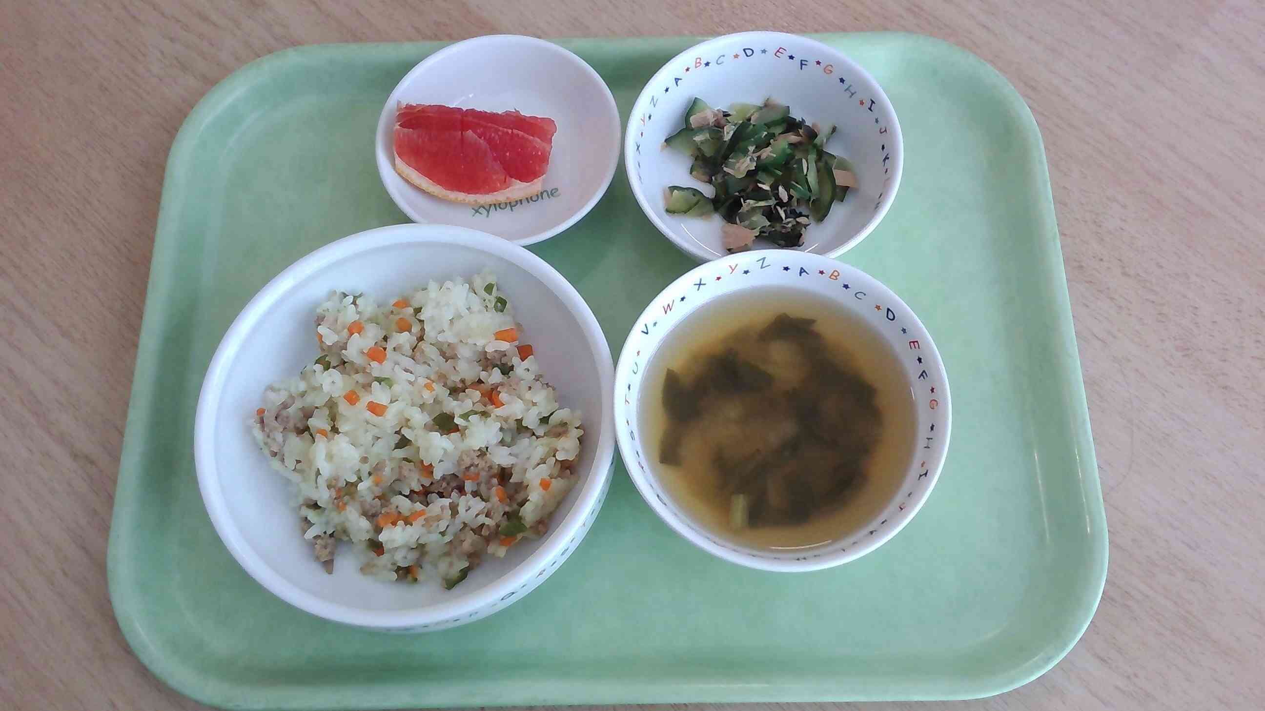 9月11日の給食