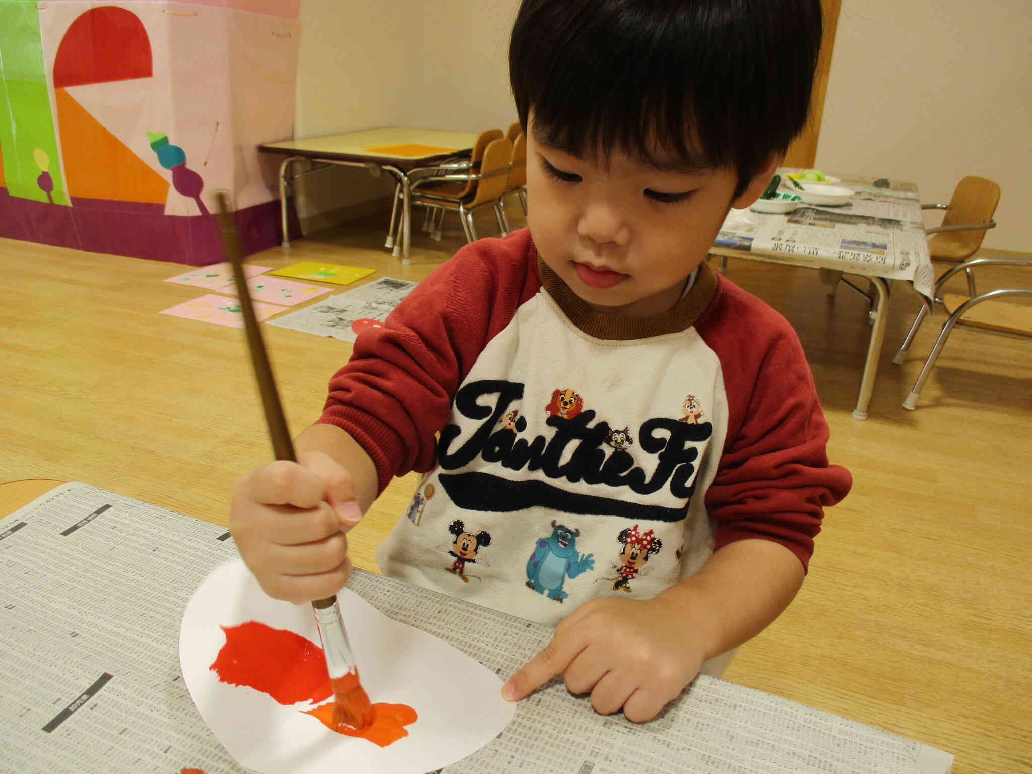 きのこの製作をしました☆