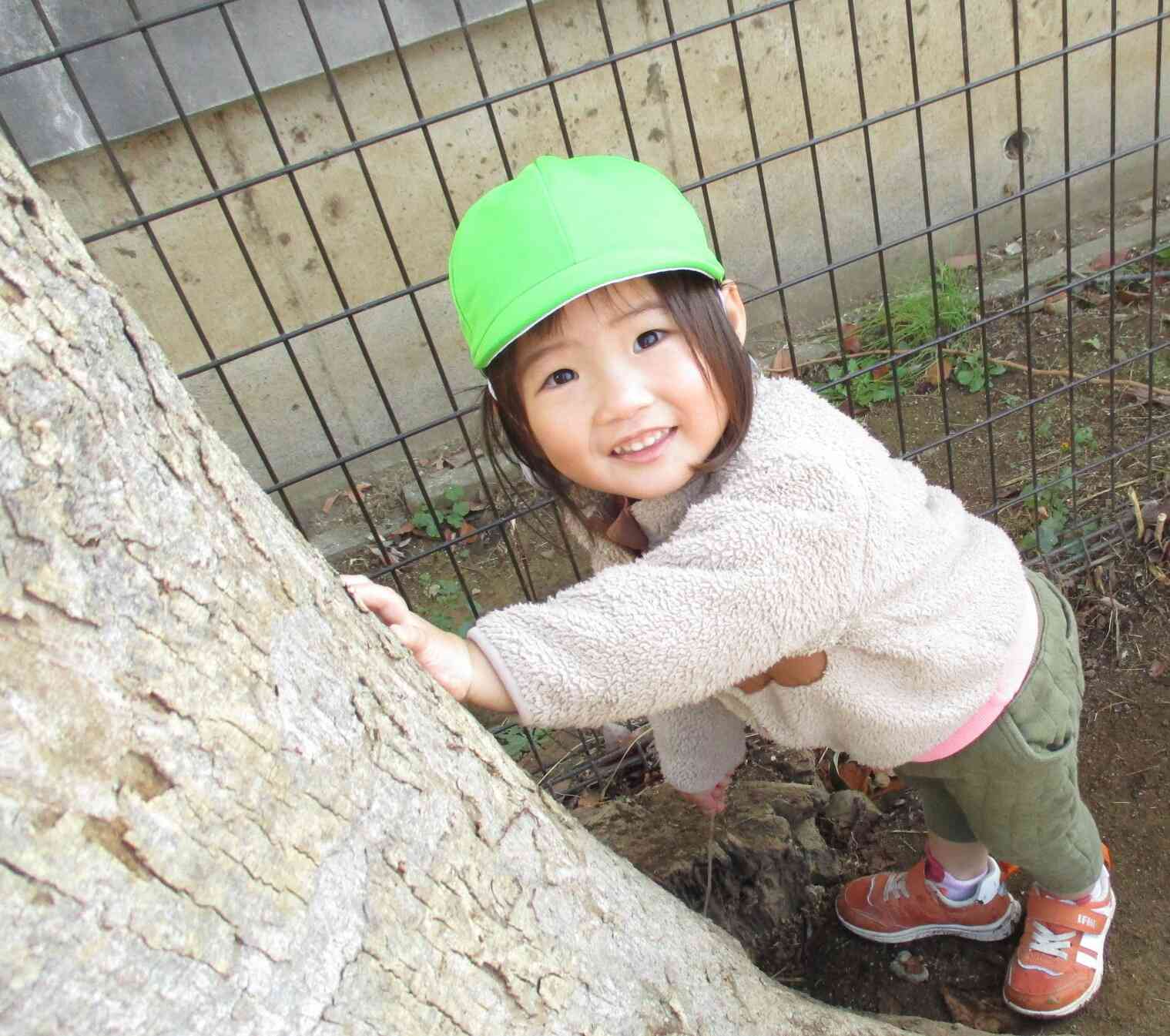 小さな虫を見つけたよ♪