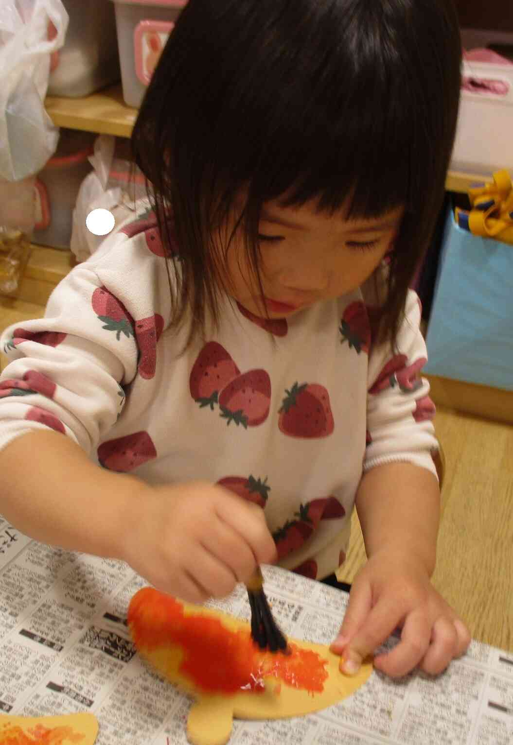 スタンプをポンポン