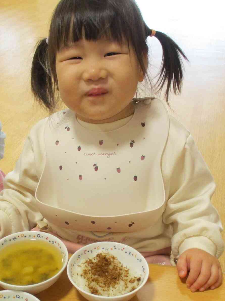 おいしくてニコニコ☺