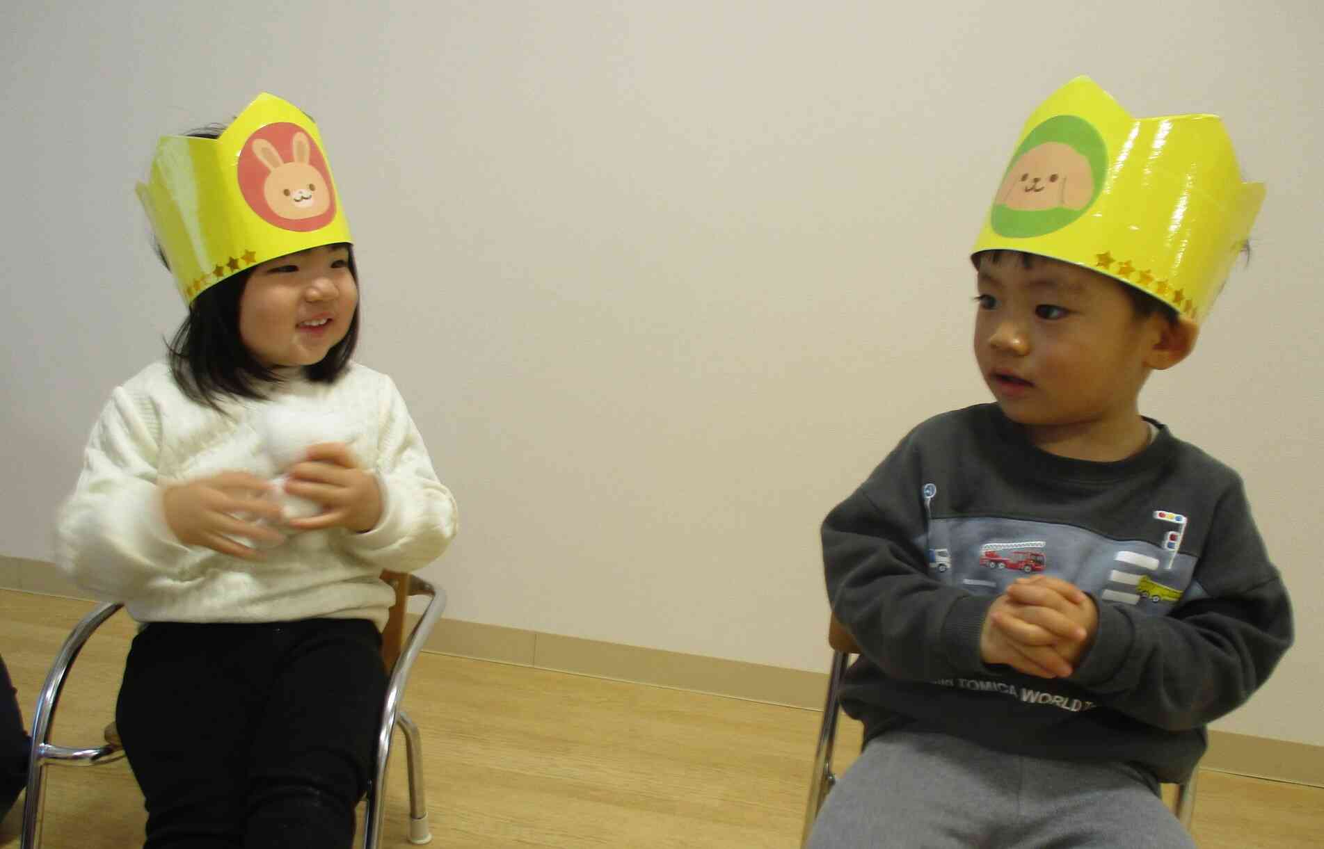 １月の誕生日会の様子♪