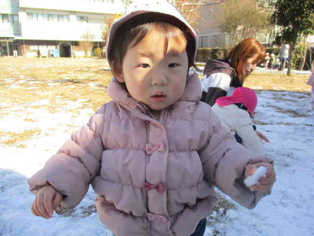 雪遊び　楽しいな～⛄