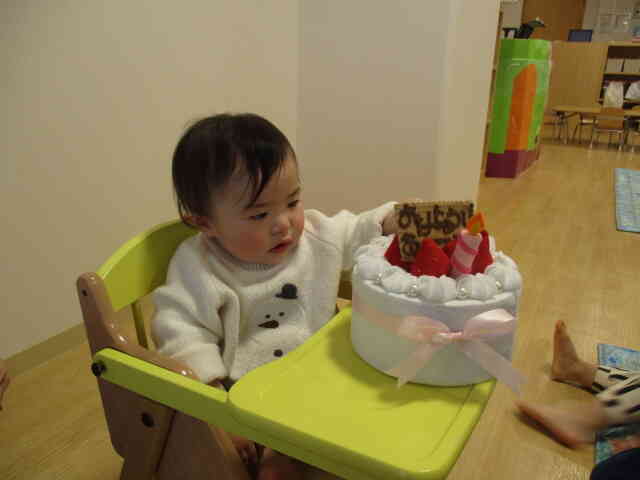 先生からケーキももらったよ！！！