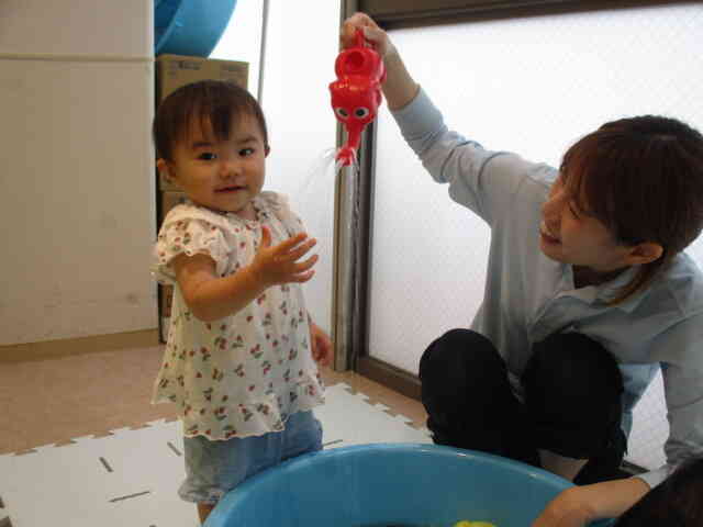 水あそび